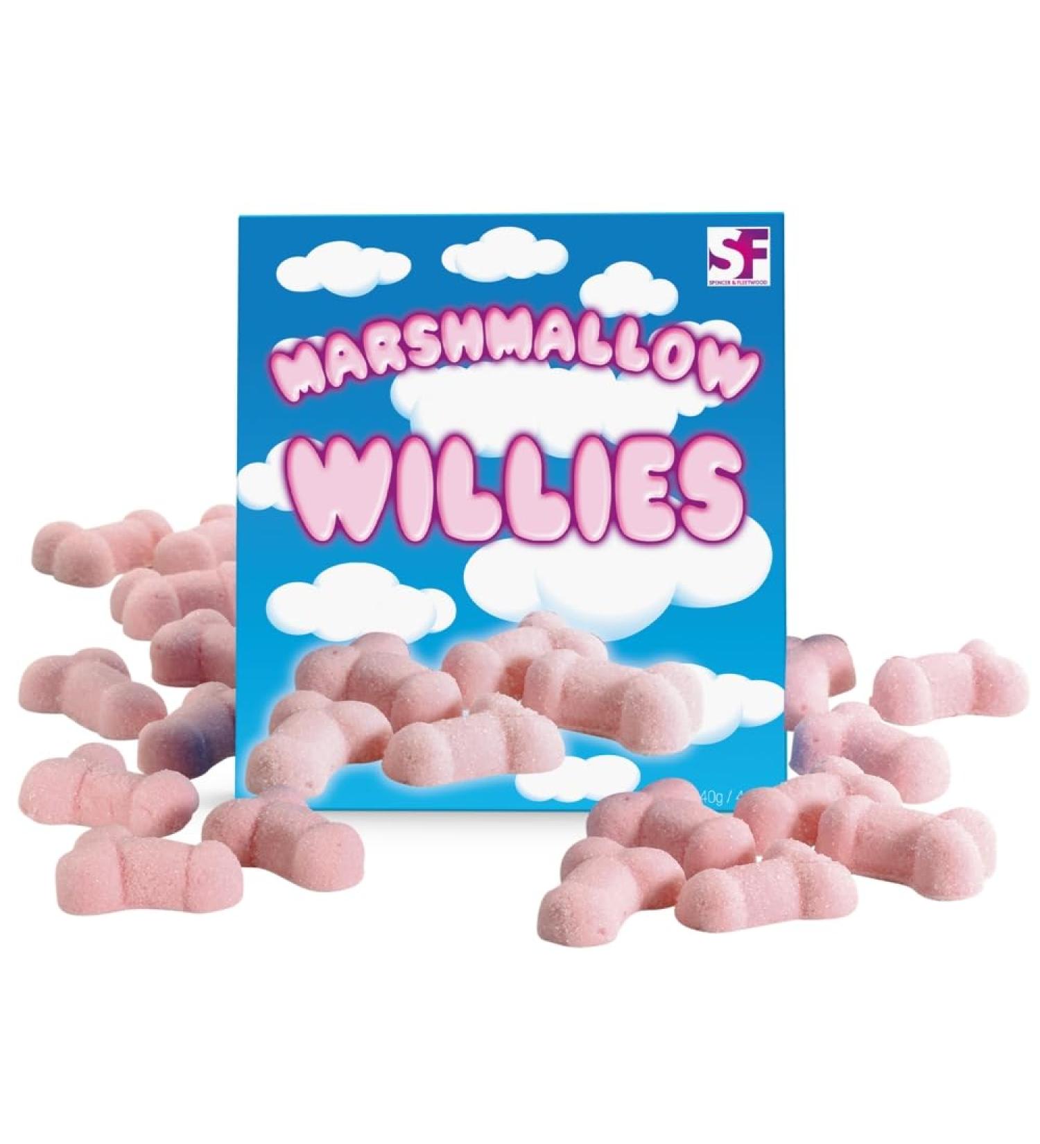 Marshmallow Willies - Willy Shaped Sweets
