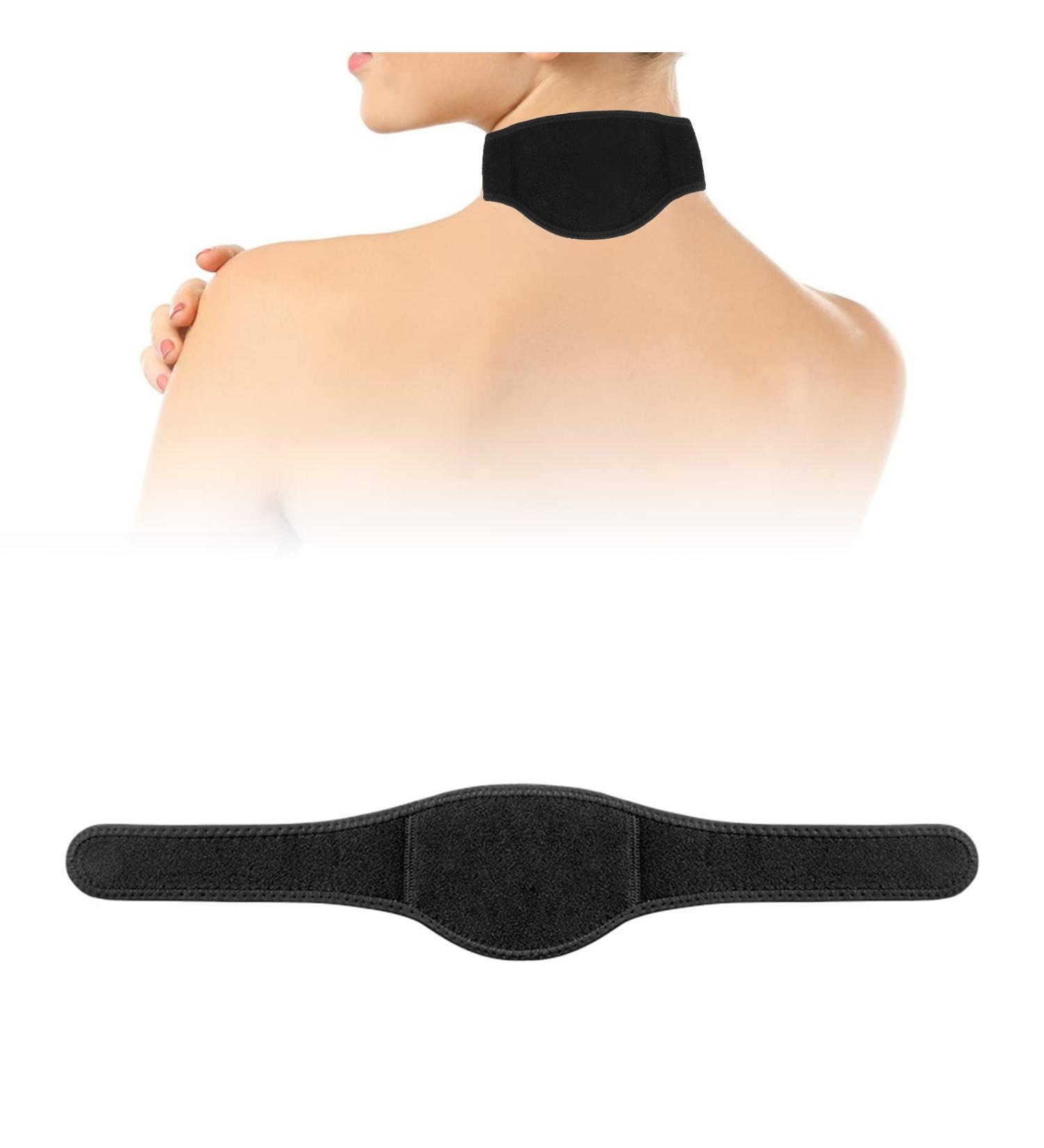 Kenanlan Self-Warming Neck Bandage | Soft Pain Relief & Magnetic Support for Men & Women - International Shipping Available - Buy Online on SooperMarket.com