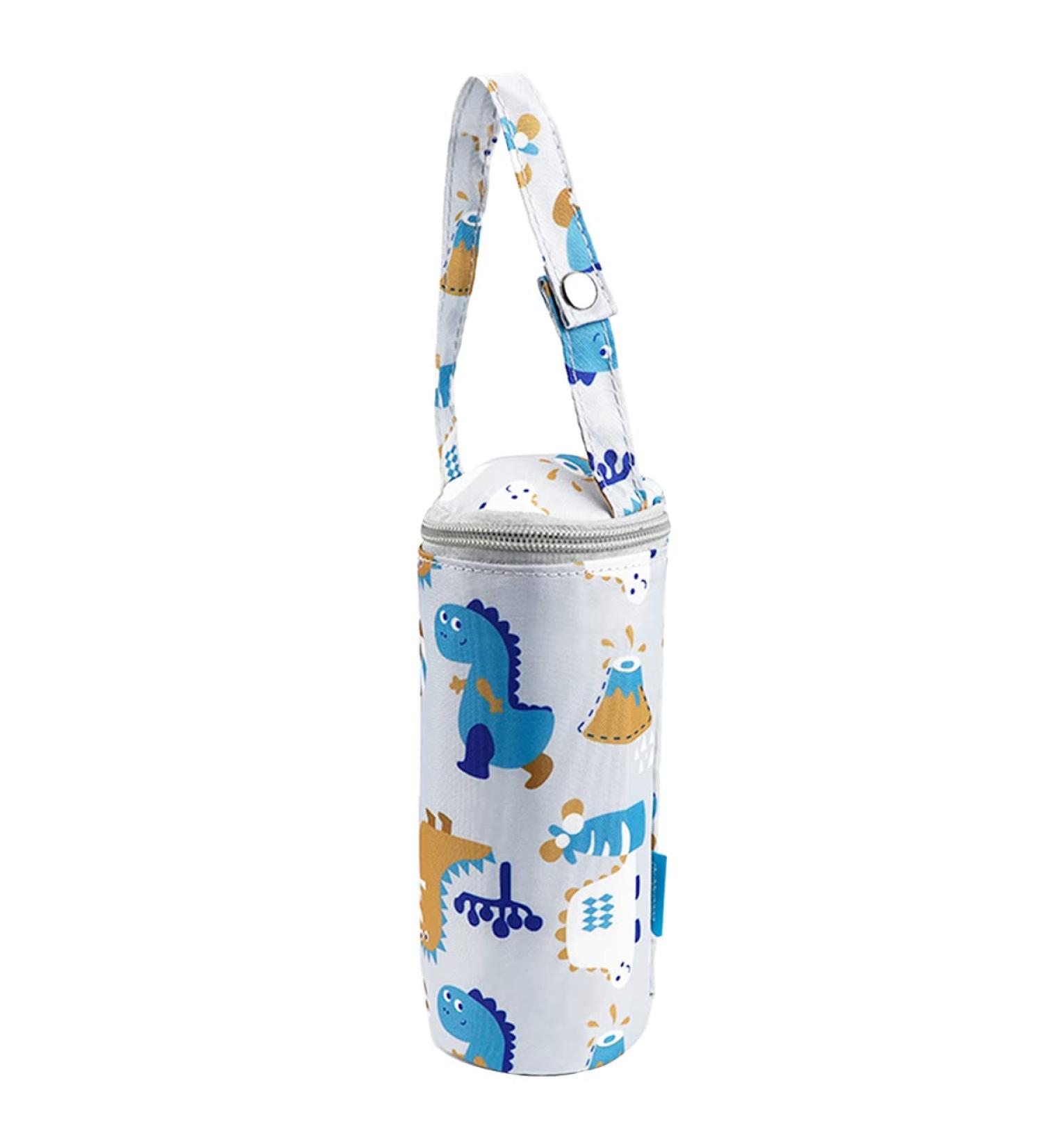 LNQ LUNIQI Insulated Baby Bottle Bag - Portable Travel Feeding Bag for Newborn Toddler - Thermal Insulation - Grey - Buy Online on SooperMarket.com