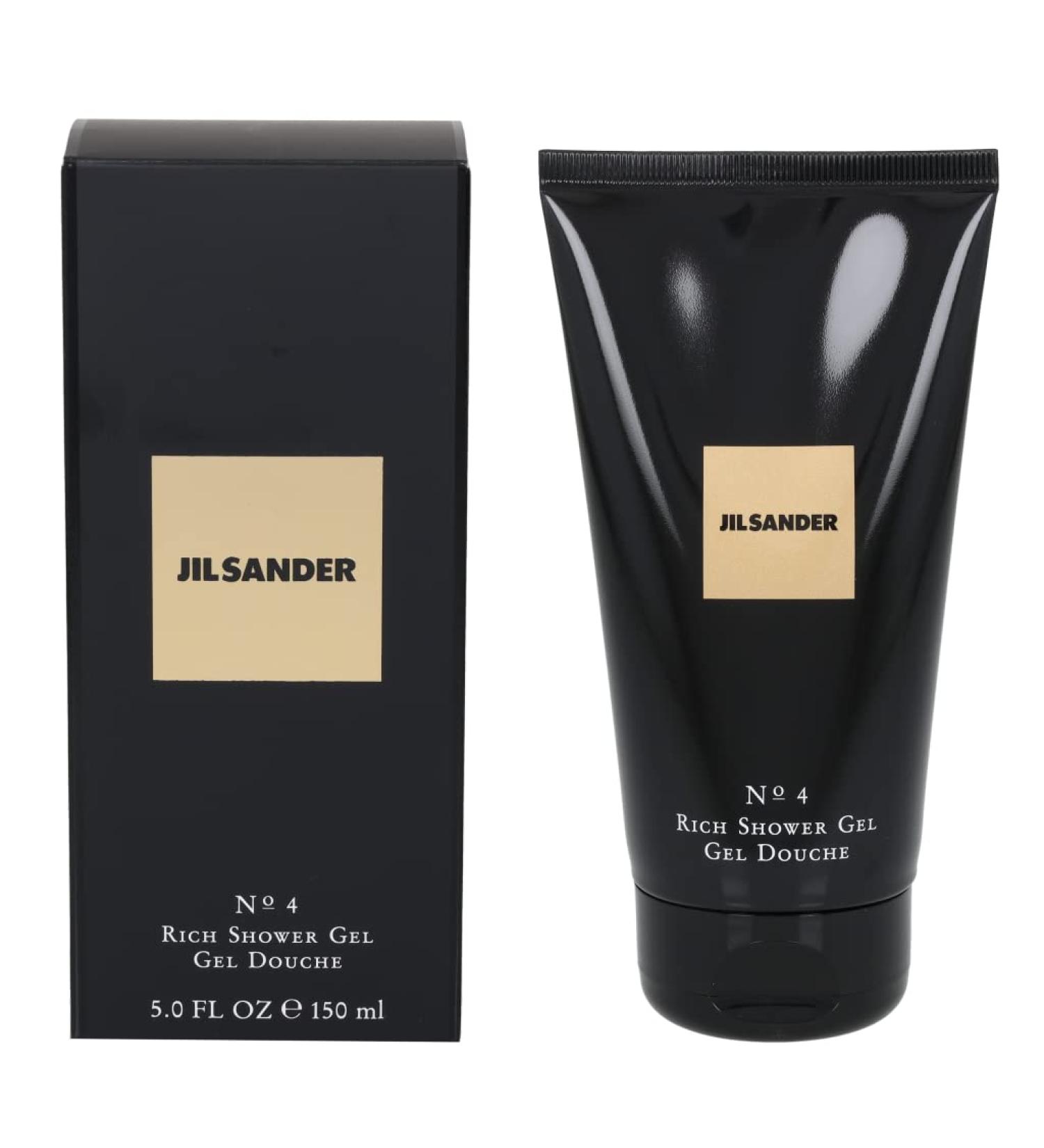 Jil Sander No. 4 Rich Shower Gel for Women - 5.0 oz | Luxurious Fragrance International Shipping - Buy Online on SooperMarket.com