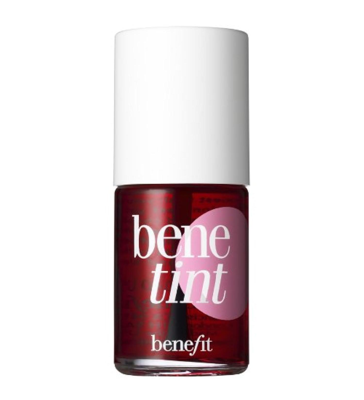 Benefit benetint rose-inted lip & cheek stain content: 12.5 ml liquid blush or lip color.This allows you to set new accents or rosy cheeks.Dark red 12.5 ml (1 Pack)