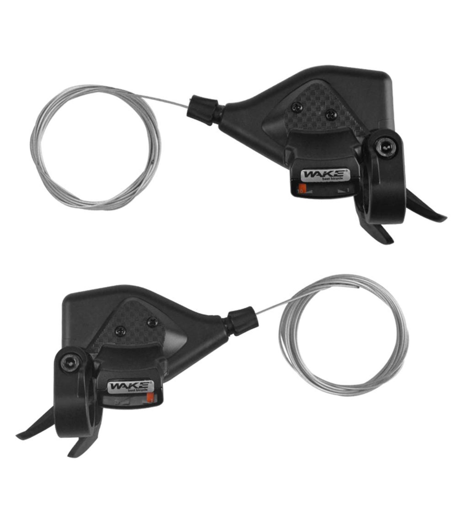 LITEONE 10 Speed Mountain Bike Gear Shift Lever Set - Compatible for MTB, BMX, Road Bike - Thumb Gear Shifter Cable - 1 Pair (Right and Left) - Folding Cycling - Buy Online on SooperMarket.com