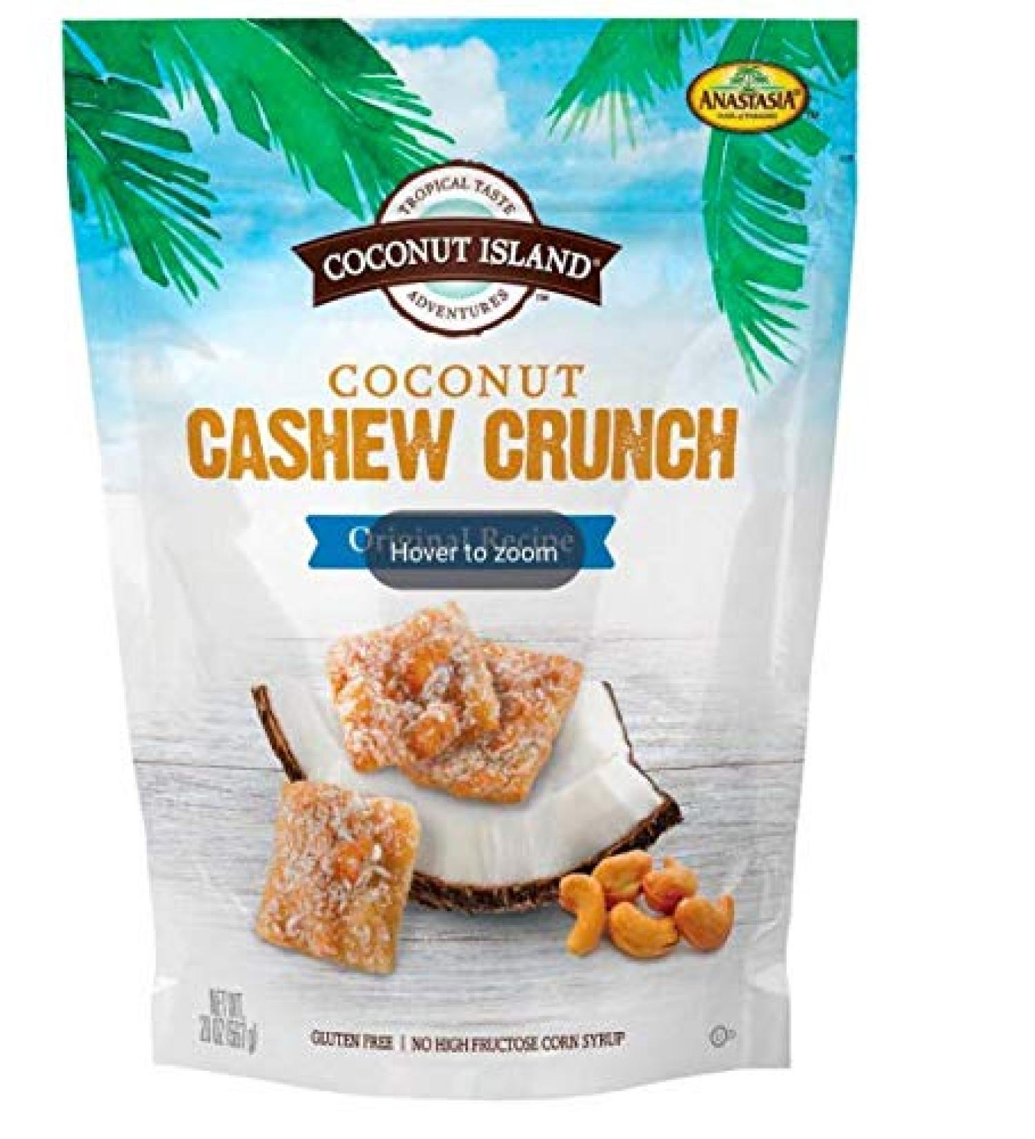 Anastasia Confections Coconut Cashew Crunch Original Recipe 4.5 Ounce (Pack of 1)