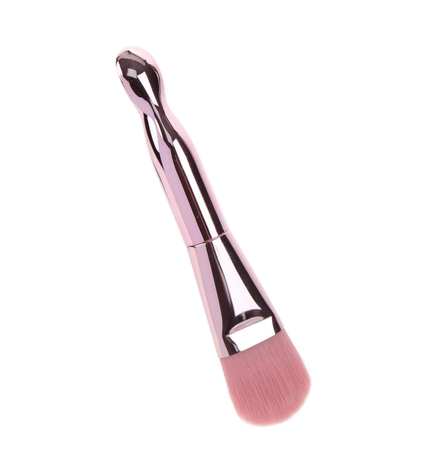 Mikinona Double-headed Facial Treatment Brush Facial Mask Brush Grubber Mask Brushes for Facials Mask Brush Applicator Salon Facial Women Mud Mask Brush Cream Spoon Aluminum Tube - Buy Online on SooperMarket.com