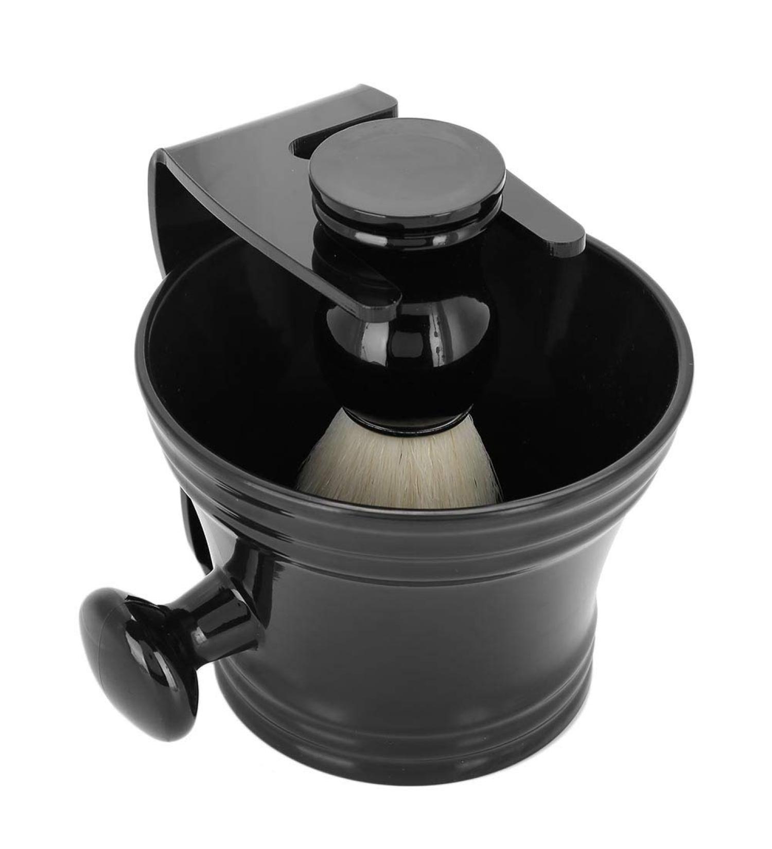 Premium Men's Shaving Set: 12x12x9 Shaving Soap Dish & Brush Stand - Perfect Gift for Grooming - Buy Online on SooperMarket.com