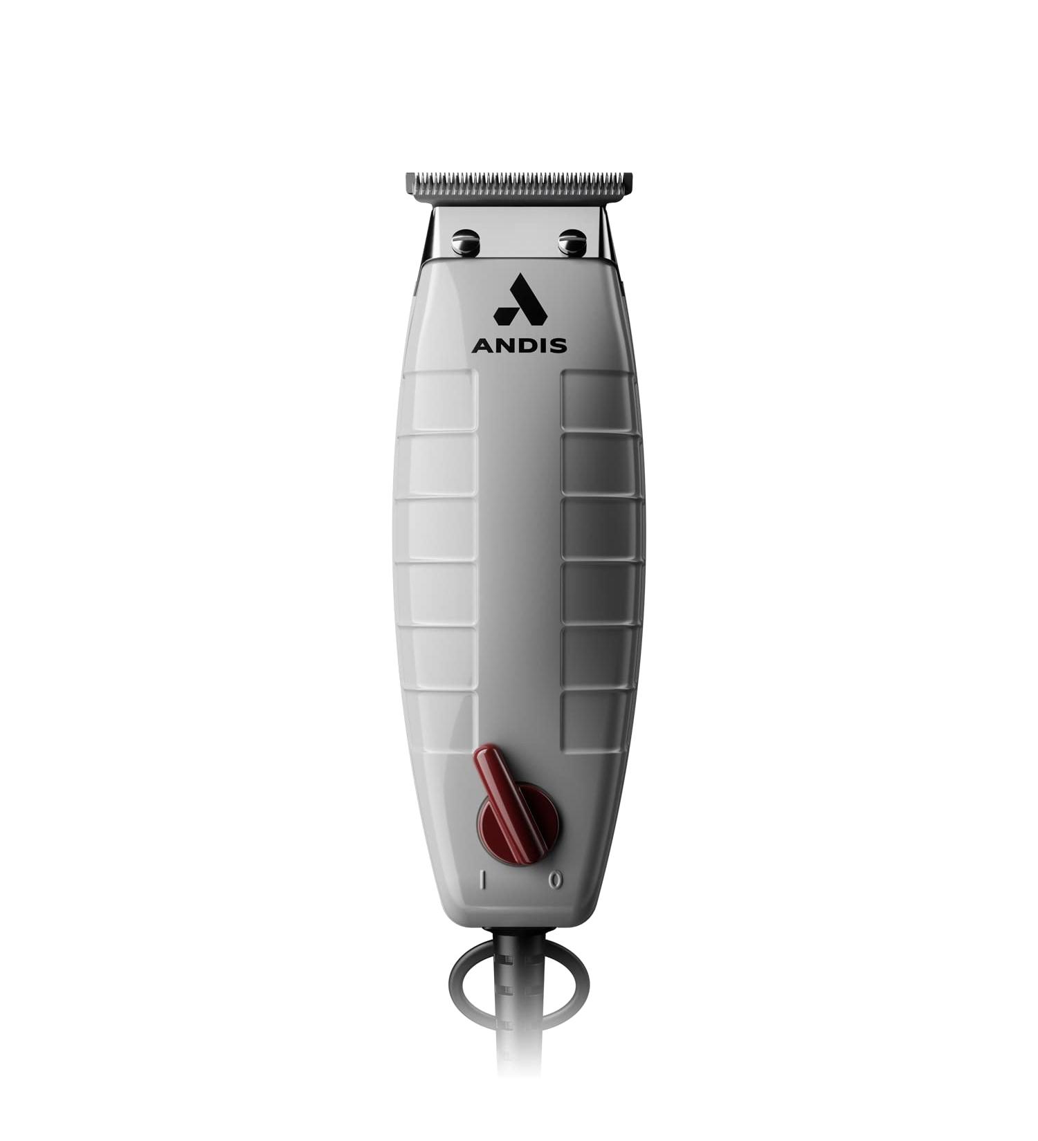 Andis 04790 Professional T-Outliner Beard & Hair Trimmer for Men with Carbon Steel T-Blade Bump Free Technology - Corded Electric Beard Trimmer GTO Grey - Buy Online on SooperMarket.com