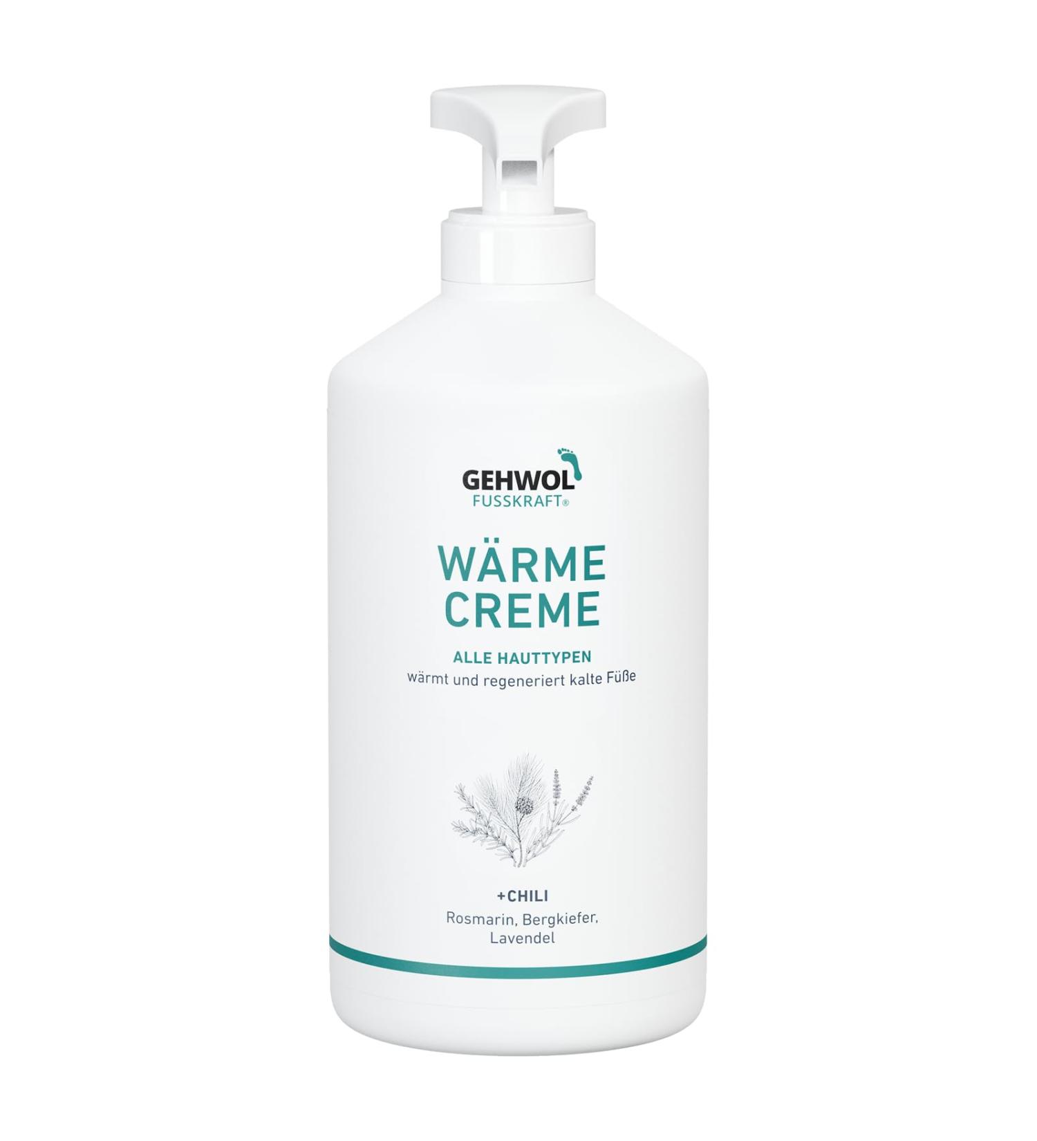 Magic Nails Fusskraft Heat Cream Red 500 ml