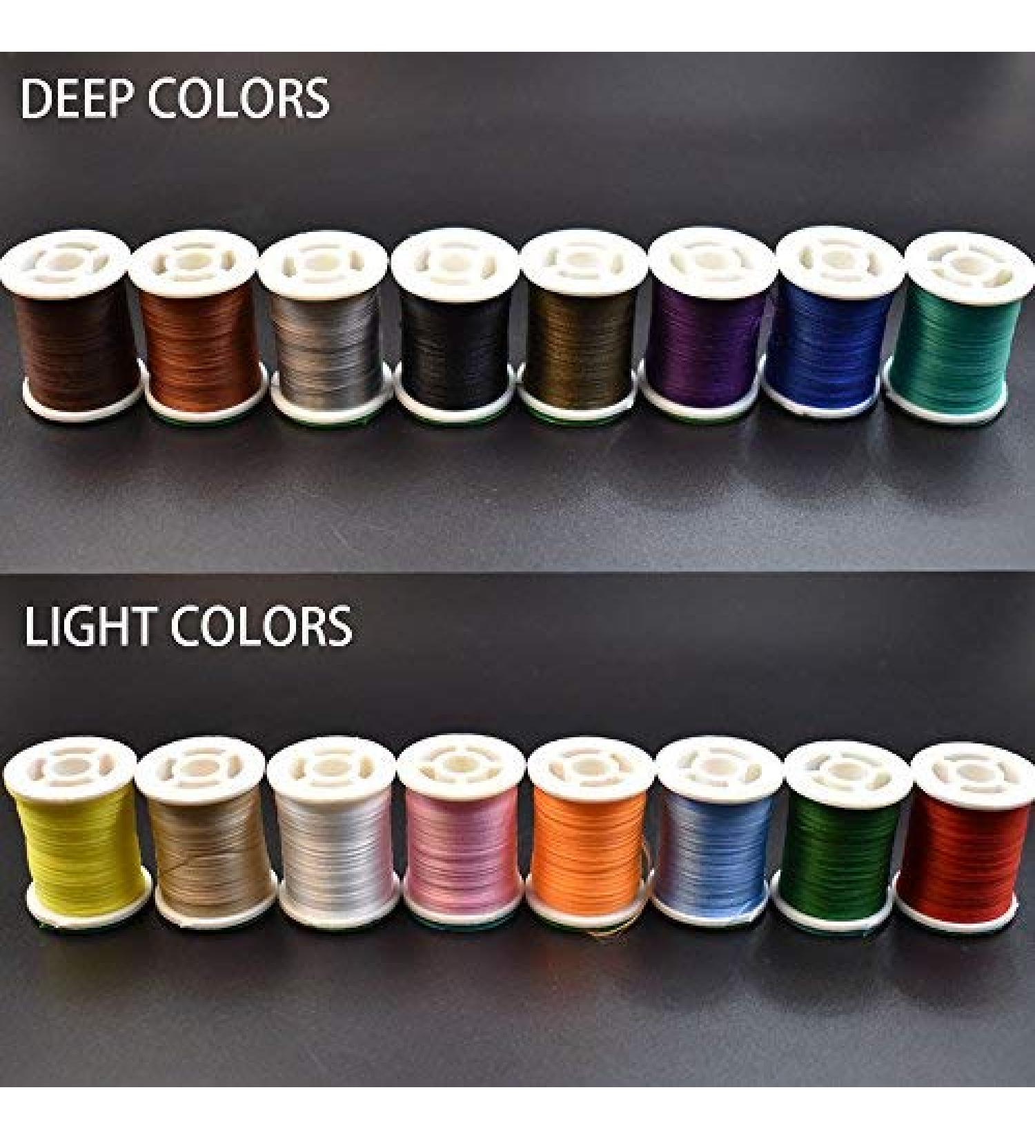 PHECDA PROFLY 6/12/16 Colors 3/0 6/0 Fly Tying Thread Series Fly Tying Materials 16 Colors 3/0 Thread
