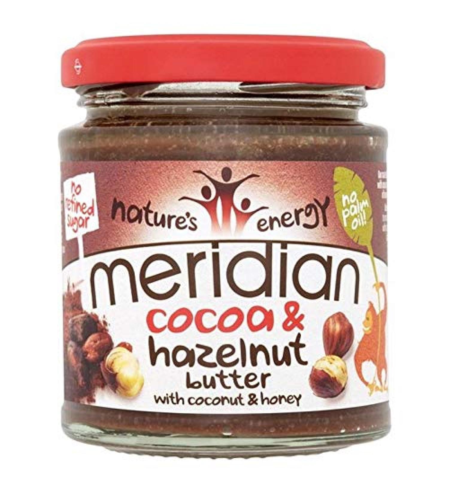 4X Meridian Cocoa & Hazelnut Butter 170g