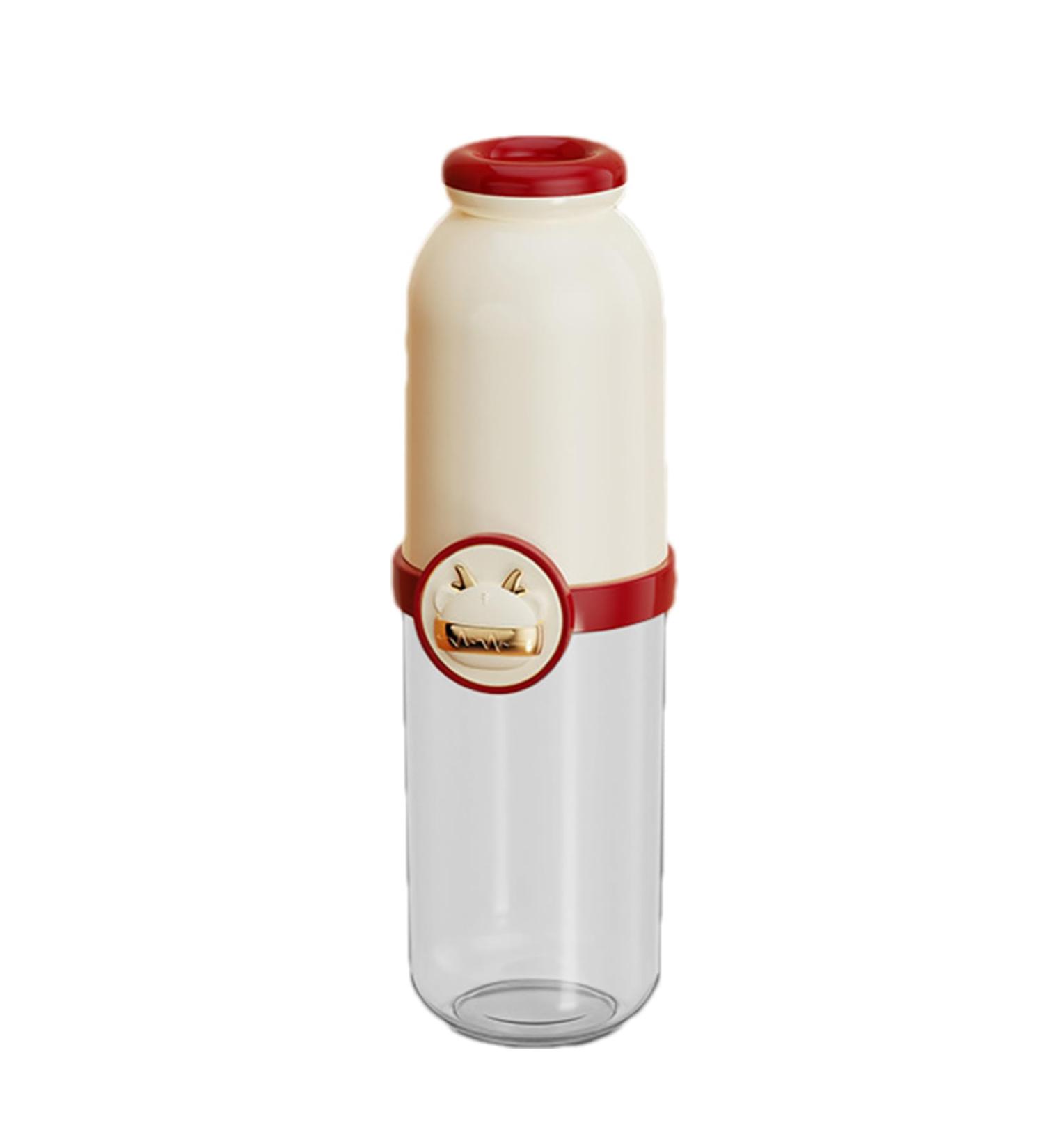 Awakentti Toothbrush Case & Portable Toothpaste Container | Travel Toothbrush Holder for Trips Camping Business | Ideal Bathroom & School Accessory - Buy Online on SooperMarket.com
