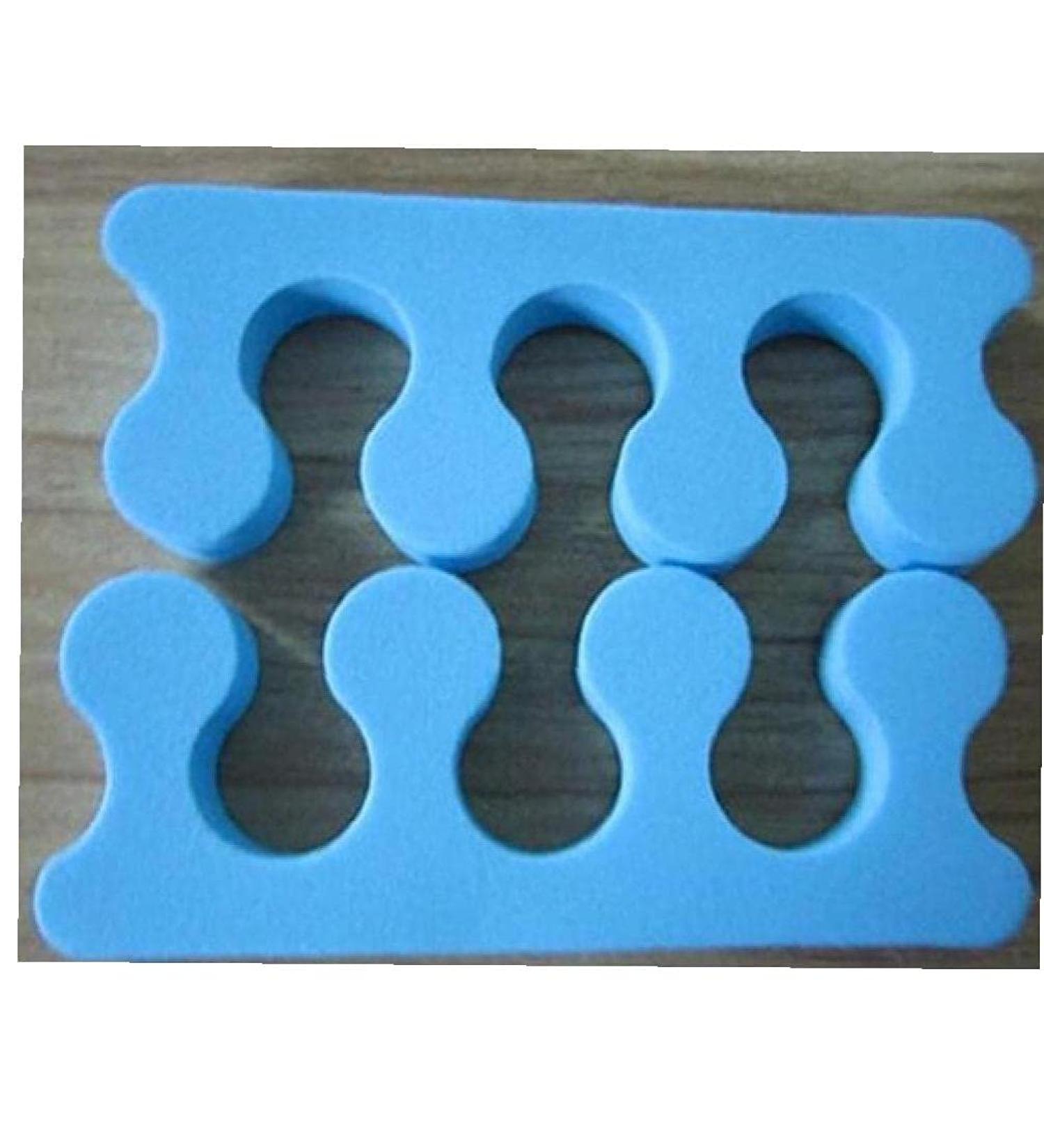 20Pcs Colorful Soft Sponge Finger Toe Separators - Nail Art Pedicure Tools for Salon Use (Random Colors) - Buy Online on SooperMarket.com