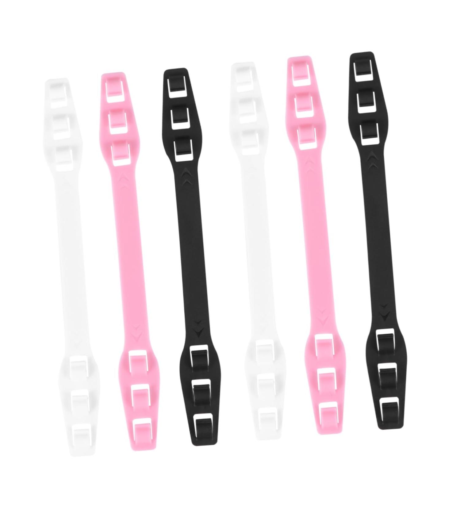 FOYTOKI 6pcs Mask Accessories - Elastic Mask Strap Buckles for Comfortable Mask Wearing | International Shipping Available - Buy Online on SooperMarket.com