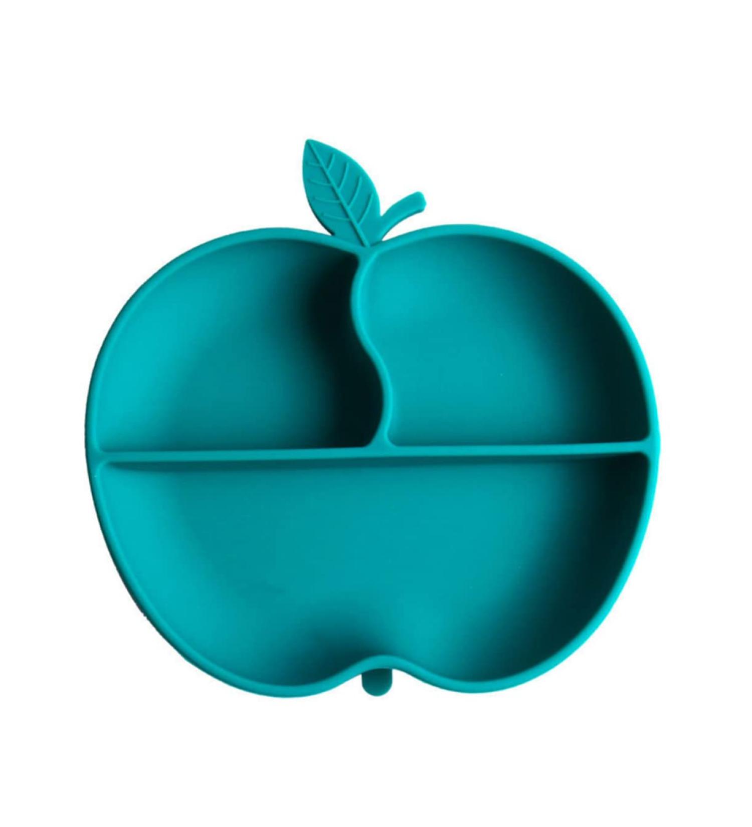 TOYANDONA Silicone Dinner Grid Tableware for Kids - Reusable Anti-fall Training Plate with Suction for Mess-free Eating - Buy Online on SooperMarket.com