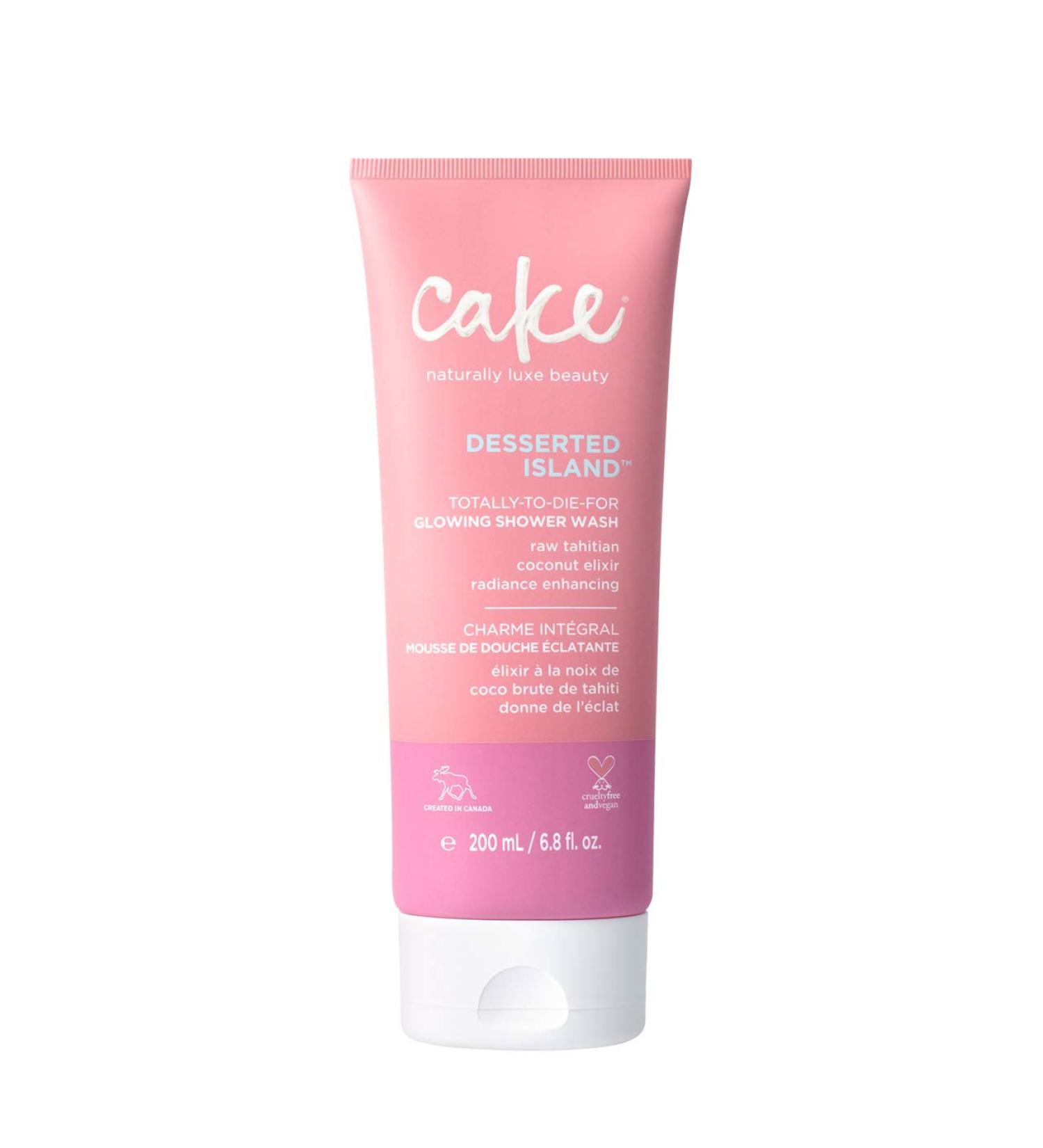 Cake Beauty Desserted Island Glowing Shower Wash - Coconut 7 oz (Pack of 1) - Buy Online on SooperMarket.com