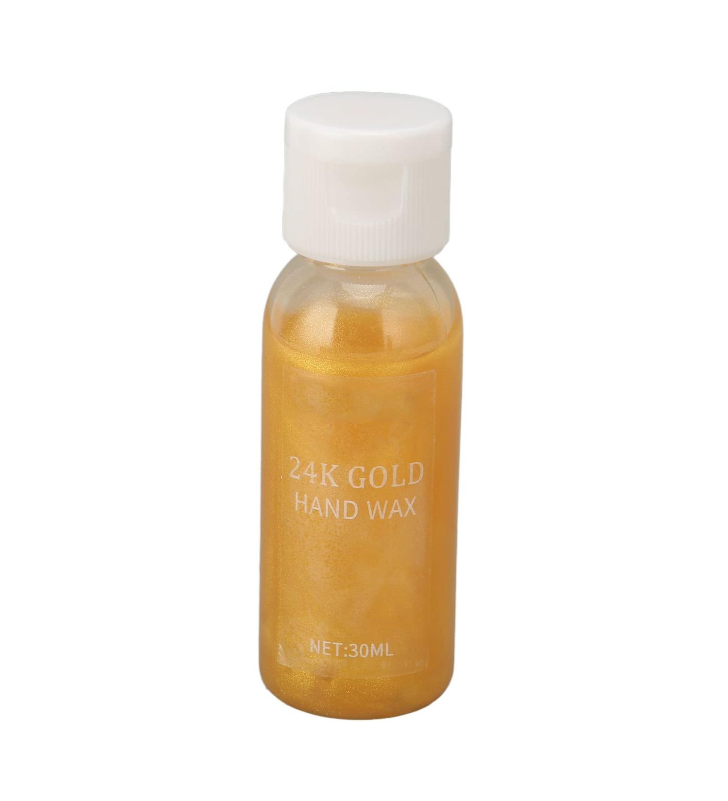 24 Carat Gold Handwax Mask - Nourishing Moisturizing & Removable Hand Masks for Easy Use | Safe Material | International Shipping - Buy Online on SooperMarket.com
