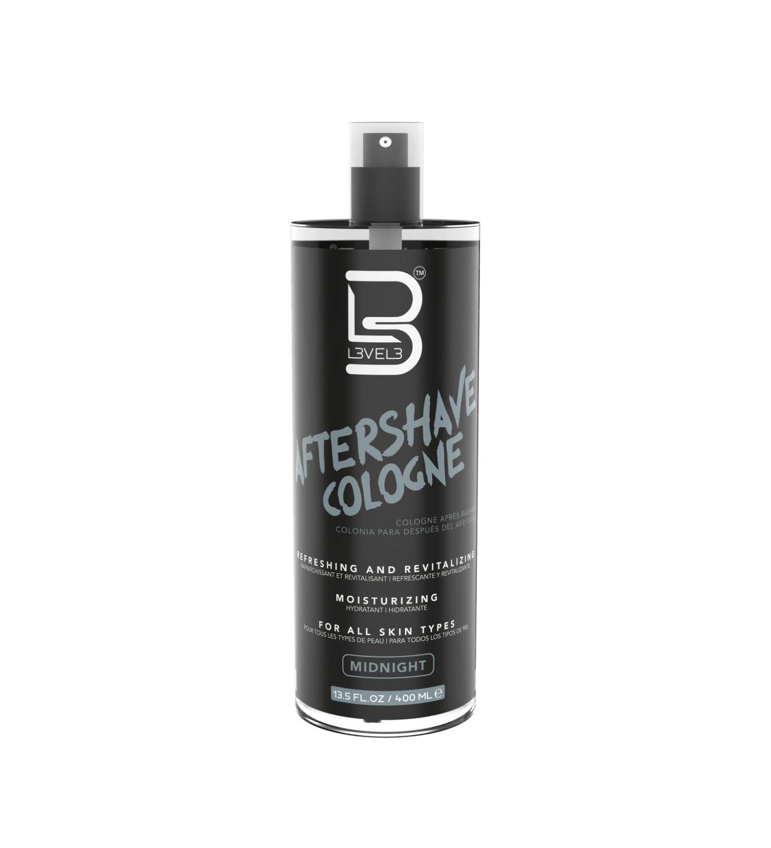 L3 Level 3 After Shave Spray Cologne - Skin-Softening & Refreshing Formula for Face - Moisturizing & Soothing - Midnight Scent - Buy Online on SooperMarket.com