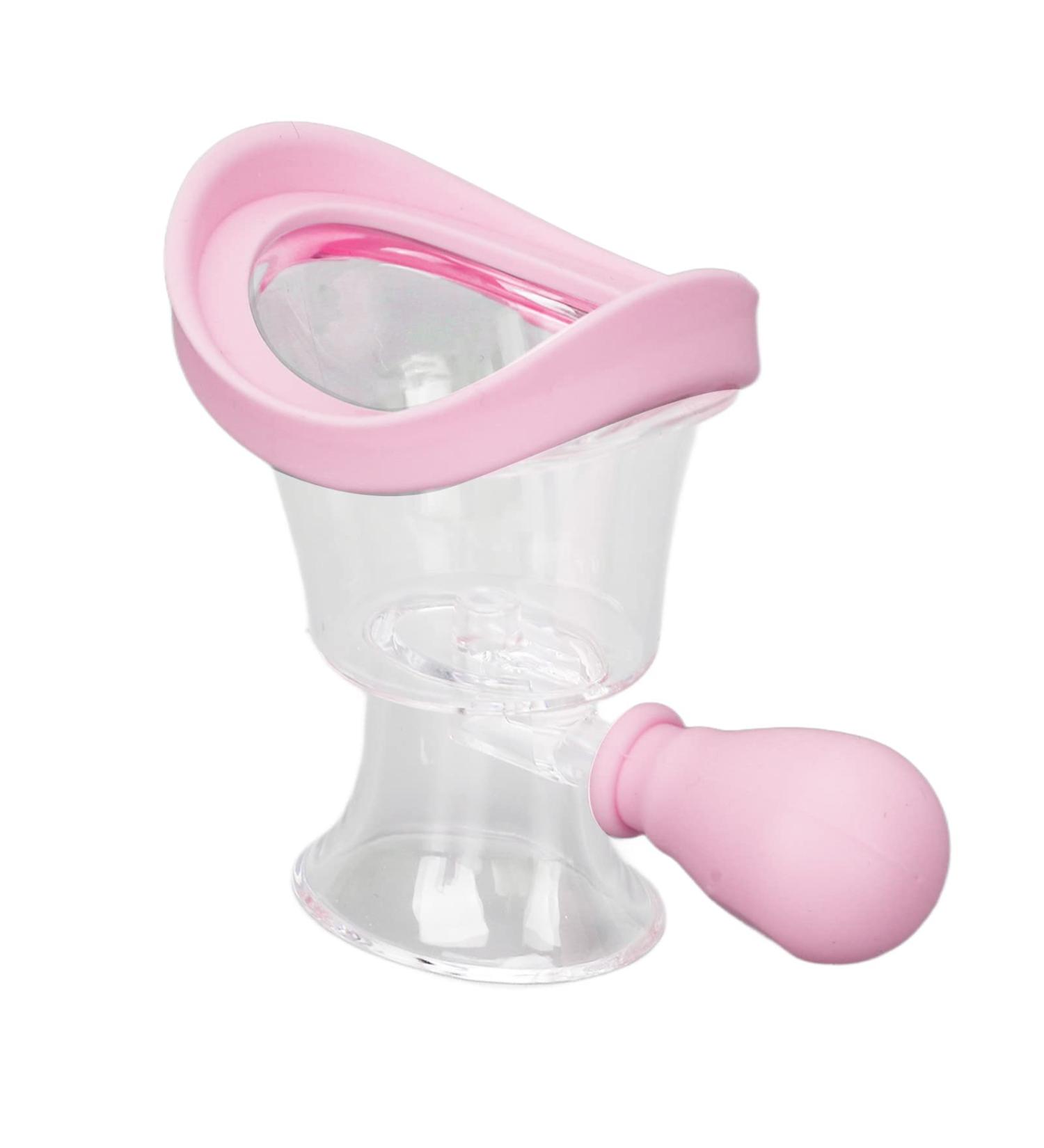 Eye Wash Cup Silicone Eye Wash Cleaner Kit Squeeze Eye Cleaning Cup Tool for Soothing Tired Eyes Clean Makeup Residue (Pink) - Buy Online on SooperMarket.com