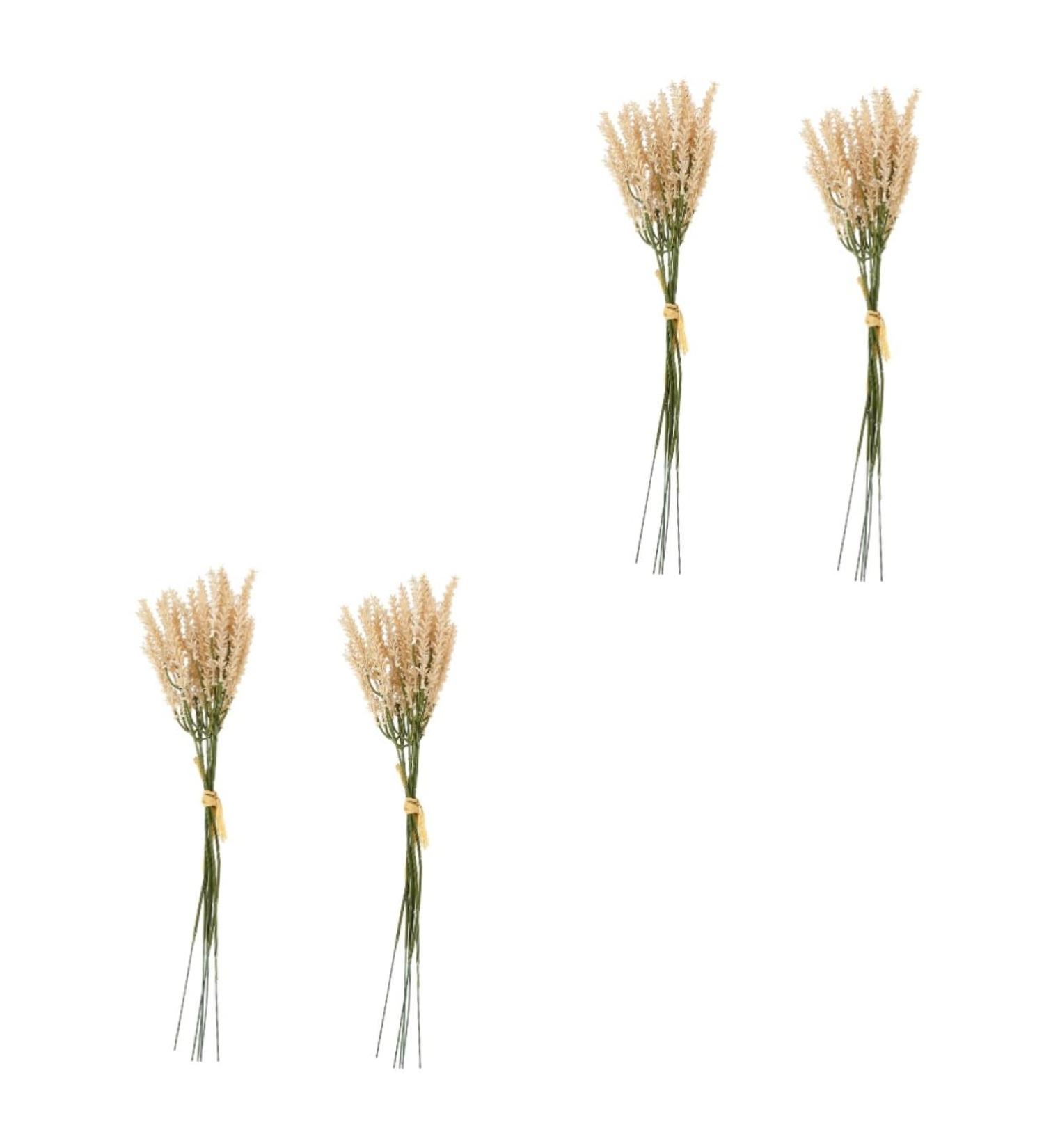Alipis 4 Pcs Simulated Ears of Wheat Thanksgiving Wheat Decoration Fake Wheat Stalks Decorative Wheat Stalks Bouquet Decor Trigo Artificial Dried Plastic Reward Christmas - Buy Online on SooperMarket.com