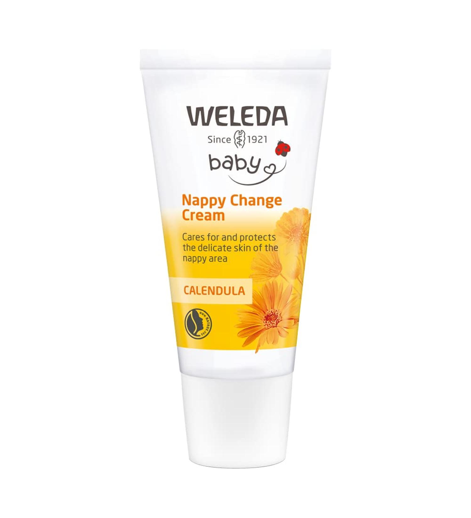 Weleda Calendula Nappy Change Cream - 30ml (Pack of 1) | Soothing Diaper Cream by Weleda UK Ltd - Buy Online on SooperMarket.com
