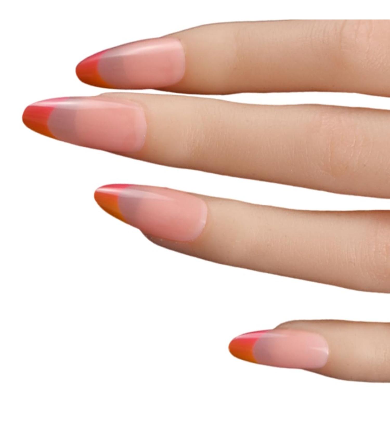 Ruarby Semi Cured Gels Nails Strips Pedicures Stickers Toe Nails Stickers Gels Nails Pedicures Strips Gels Nails Wraps UVS Light Need JZ98 - Buy Online on SooperMarket.com