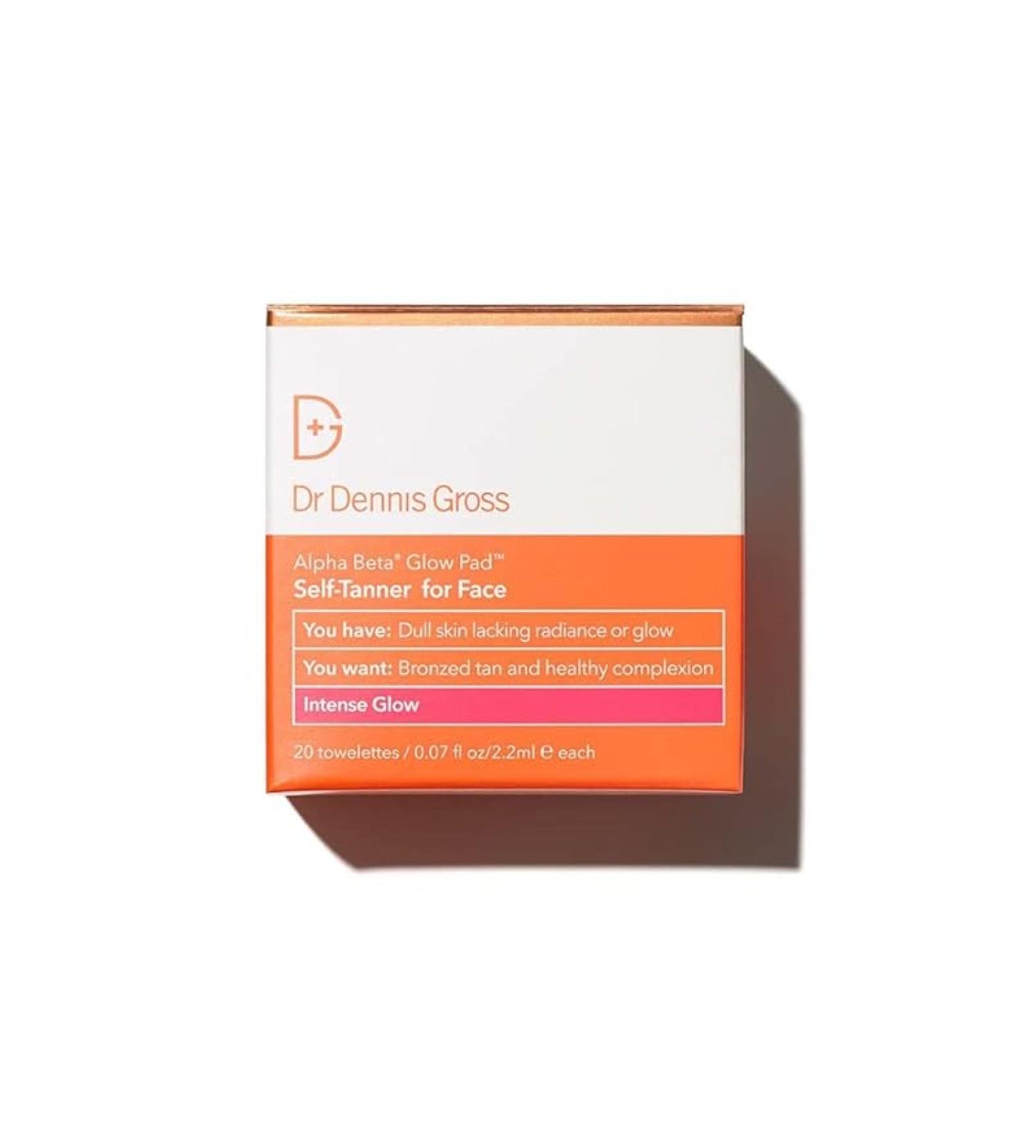 Dr Dennis Gross Alpha Beta Glow Pad Intense Glow for Face: for Dull Skin Lacking Radiance & Glow  (20 Towelettes) - Buy Online on SooperMarket.com
