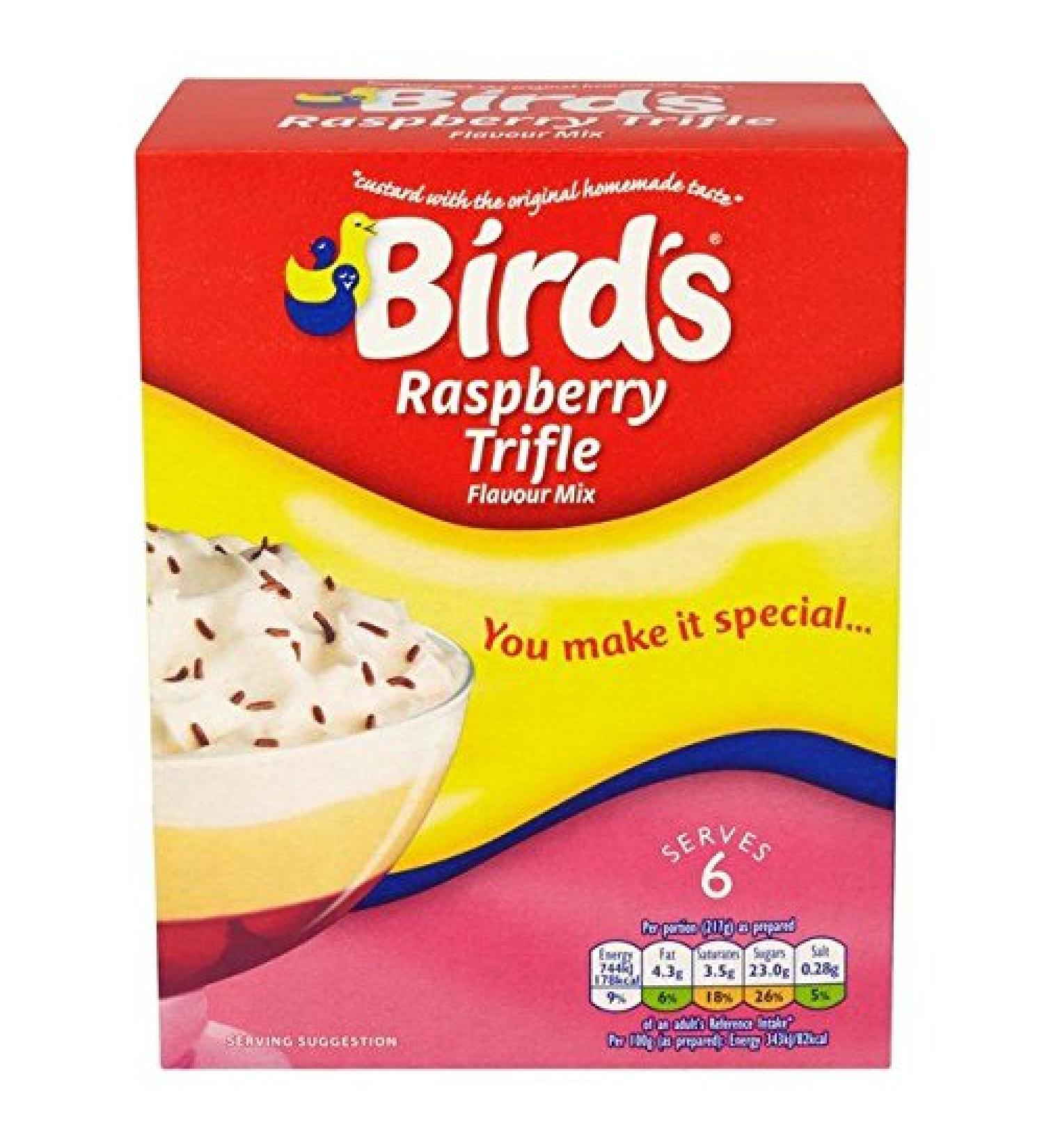 Bird's Raspberry Trifle Mix - 141g (0.31lbs)