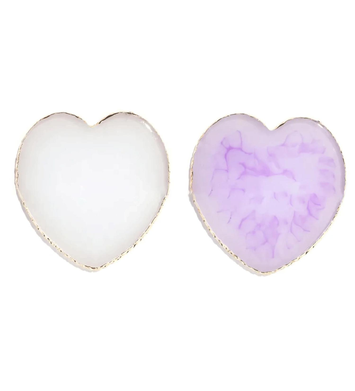 2PCS Resin Nail Art Palette Set | Color Corrector & Mixing Plate for Nail Polish & Makeup | Display Board & Tools - Buy Online on SooperMarket.com