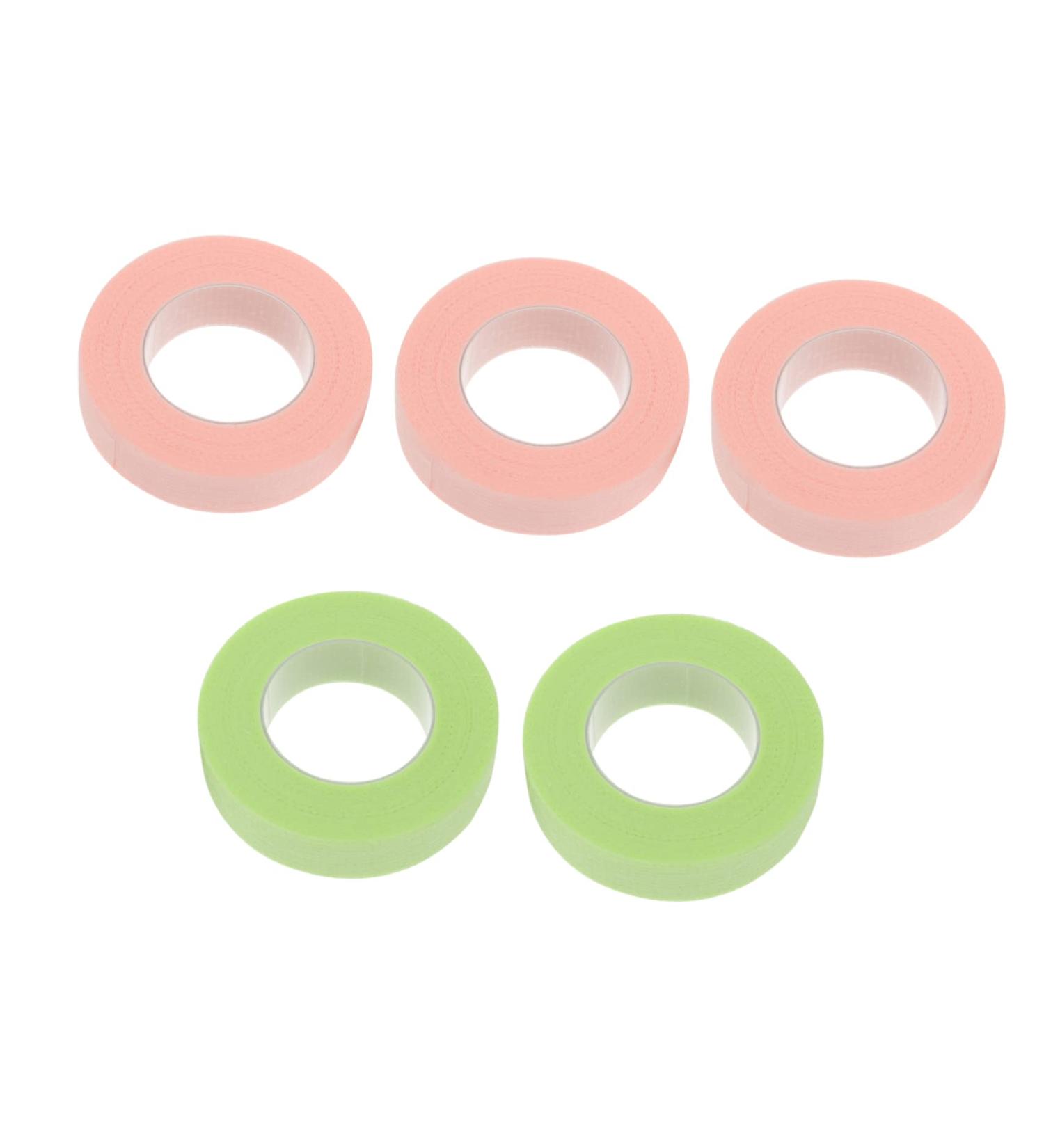 Buy NOLITOY Grafting Eyelash Tape - 5 Rolls Green Non-Woven Fabric Adhesive for Lashes & Hair | International Shipping Available - Buy Online on SooperMarket.com