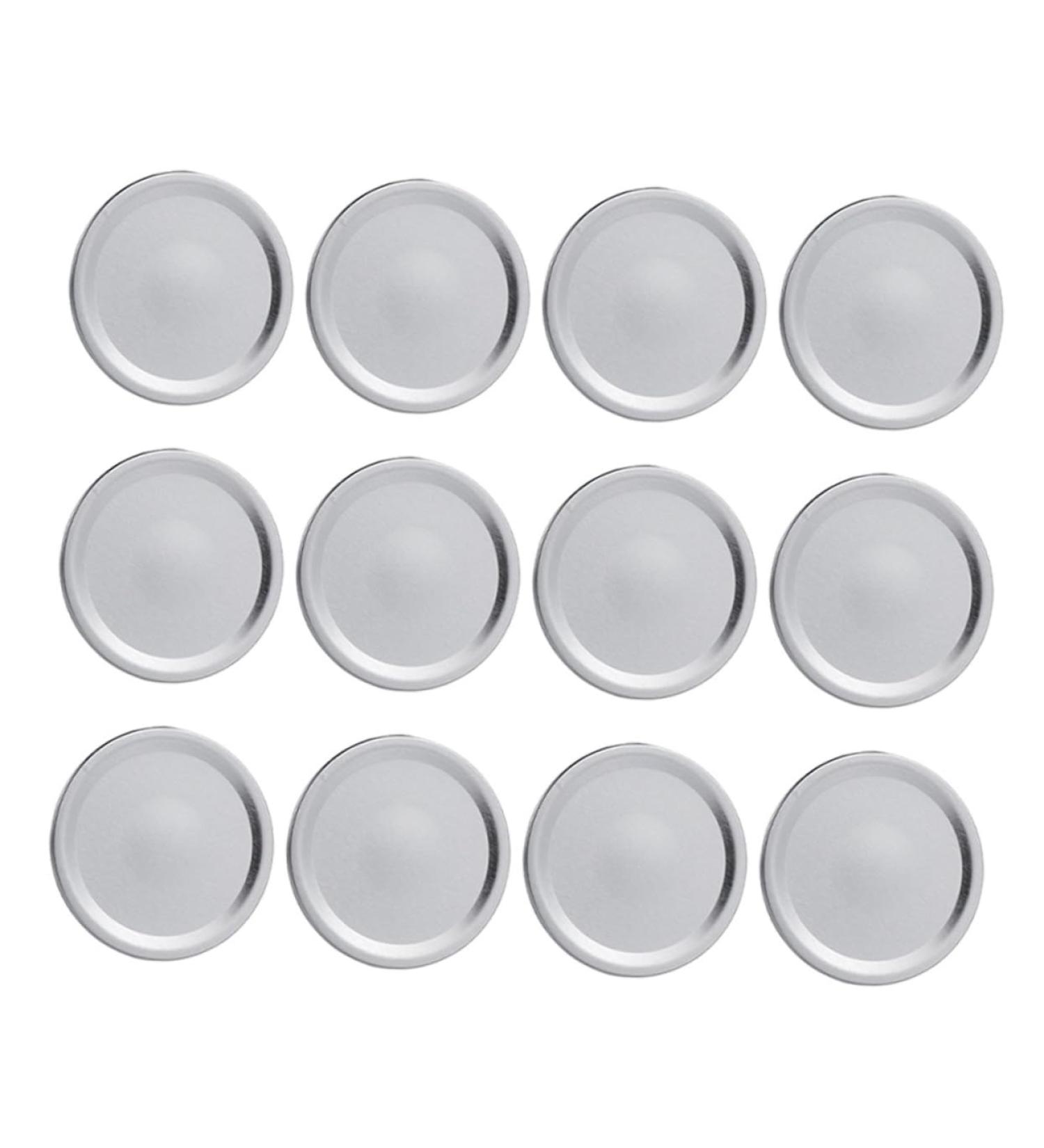 IMIKEYA 54pcs Mason Jar Lids Tinplate Solid Disc - Buy Online on SooperMarket.com