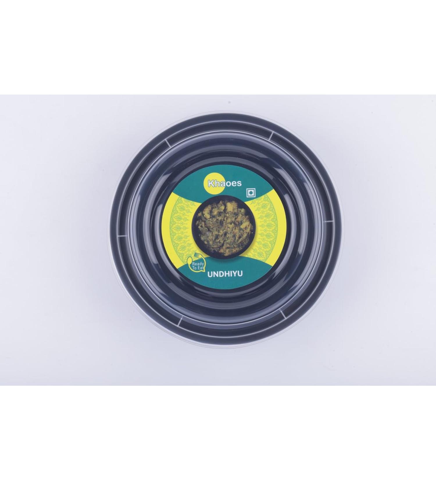 Khaoes Ready to Eat Undhiyu Instant Undhiyu with No Added Preservative and Colours (Item Weight : 88 gr Pack Of 1) - Buy Online on SooperMarket.com