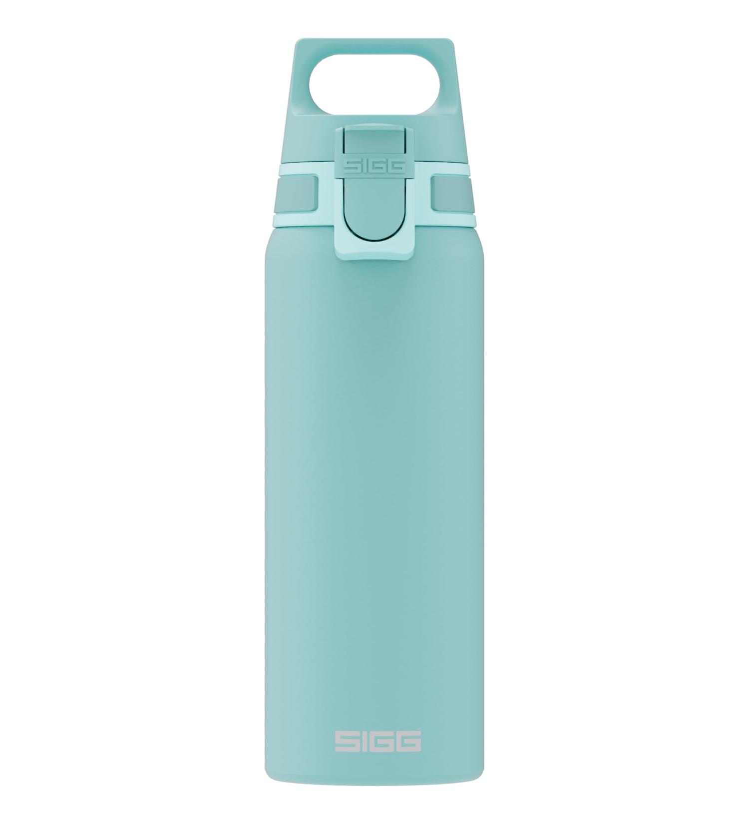 SIGG Stainless Steel Drinking Bottle 0.75L - Shield One | Carbonated Drink Safe Leak-Proof BPA-Free Lightweight - Glacier Color - Buy Online on SooperMarket.com