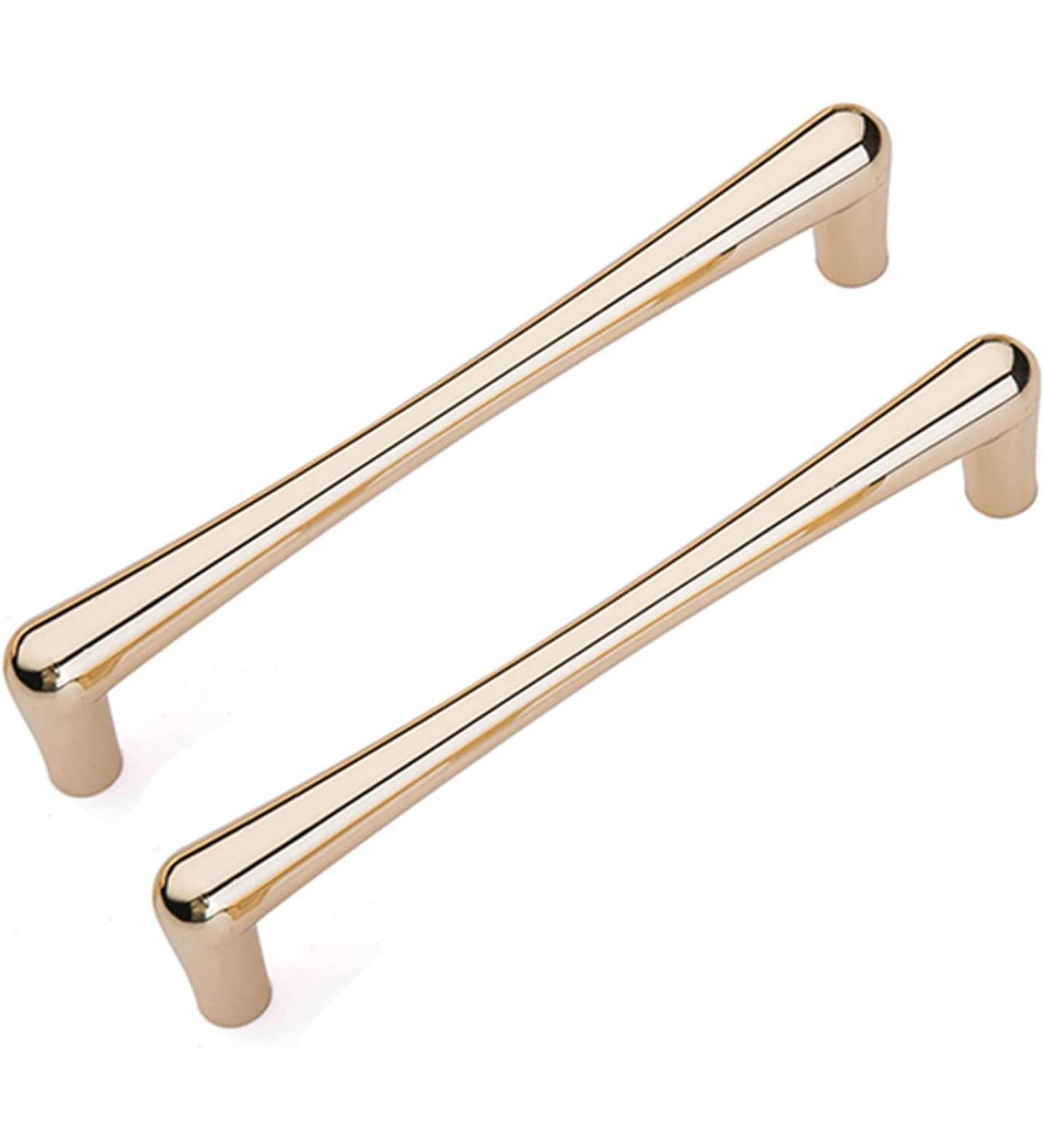 Cupboard Handles Copper Knobs Gold Cabinet Door Handles with Screws Bathroom Drawer Pulls Furniture Door Handles Wardrobe Door Knobs Bow Zinc Alloy Pull Knobs 2 Piece Holespacing192mm (Size : (Size Holespacing96mm - Buy Online on SooperMarket.com