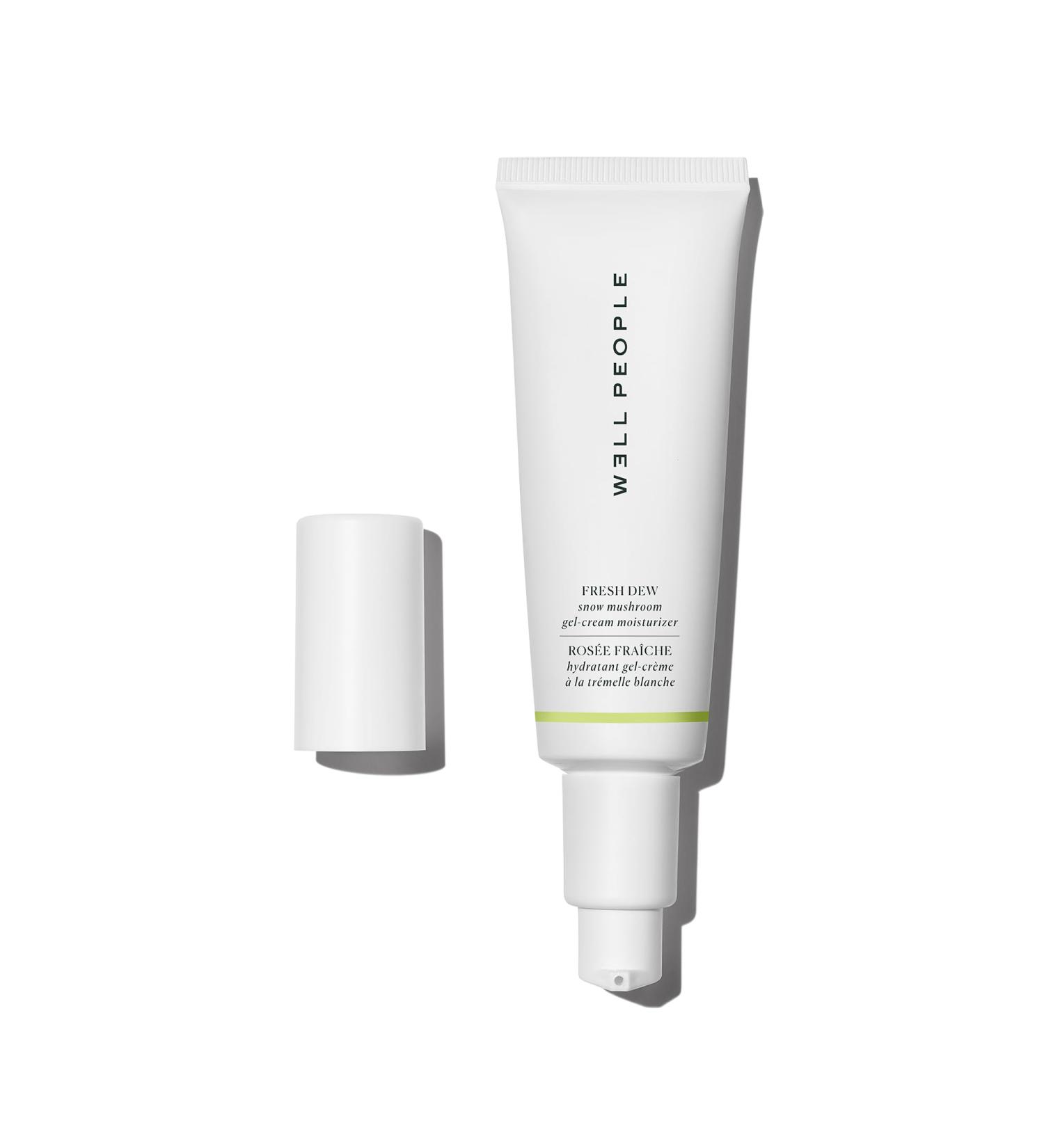 Well People Fresh Dew Snow Mushroom Gel-Cream Moisturizer | Hydrating & Plumping Face Cream with Hyaluronic Acid | Vegan & Cruelty-Free Shipping Worldwide - Buy Online on SooperMarket.com