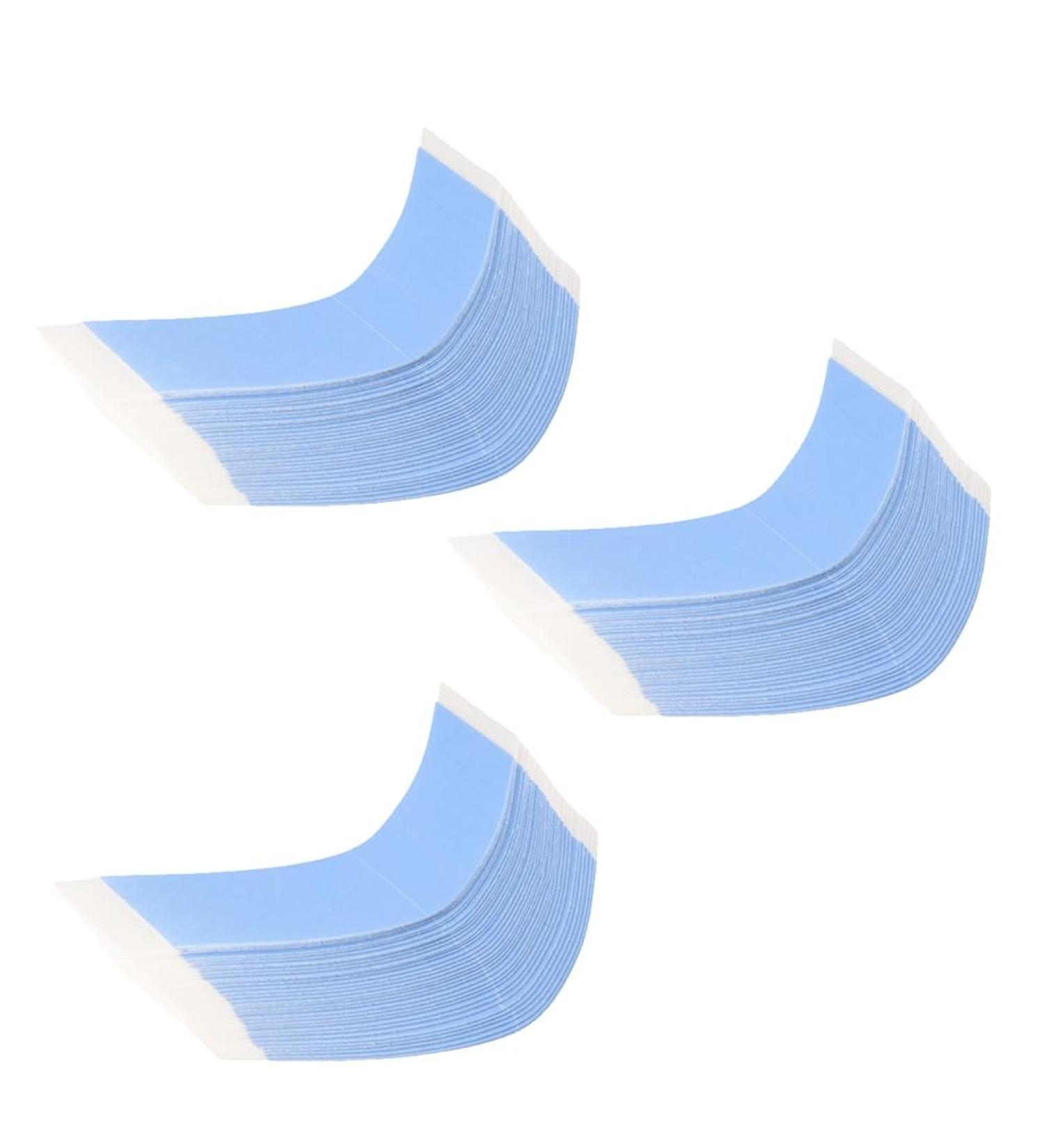 AIDIRui 108Pc/Lot Strong Fixed Double-Sided Tape Wig Hair System Tape Waterproof for Adhesive Tape Extended Toupee Lace Wig Film Easy to Use - Buy Online on SooperMarket.com
