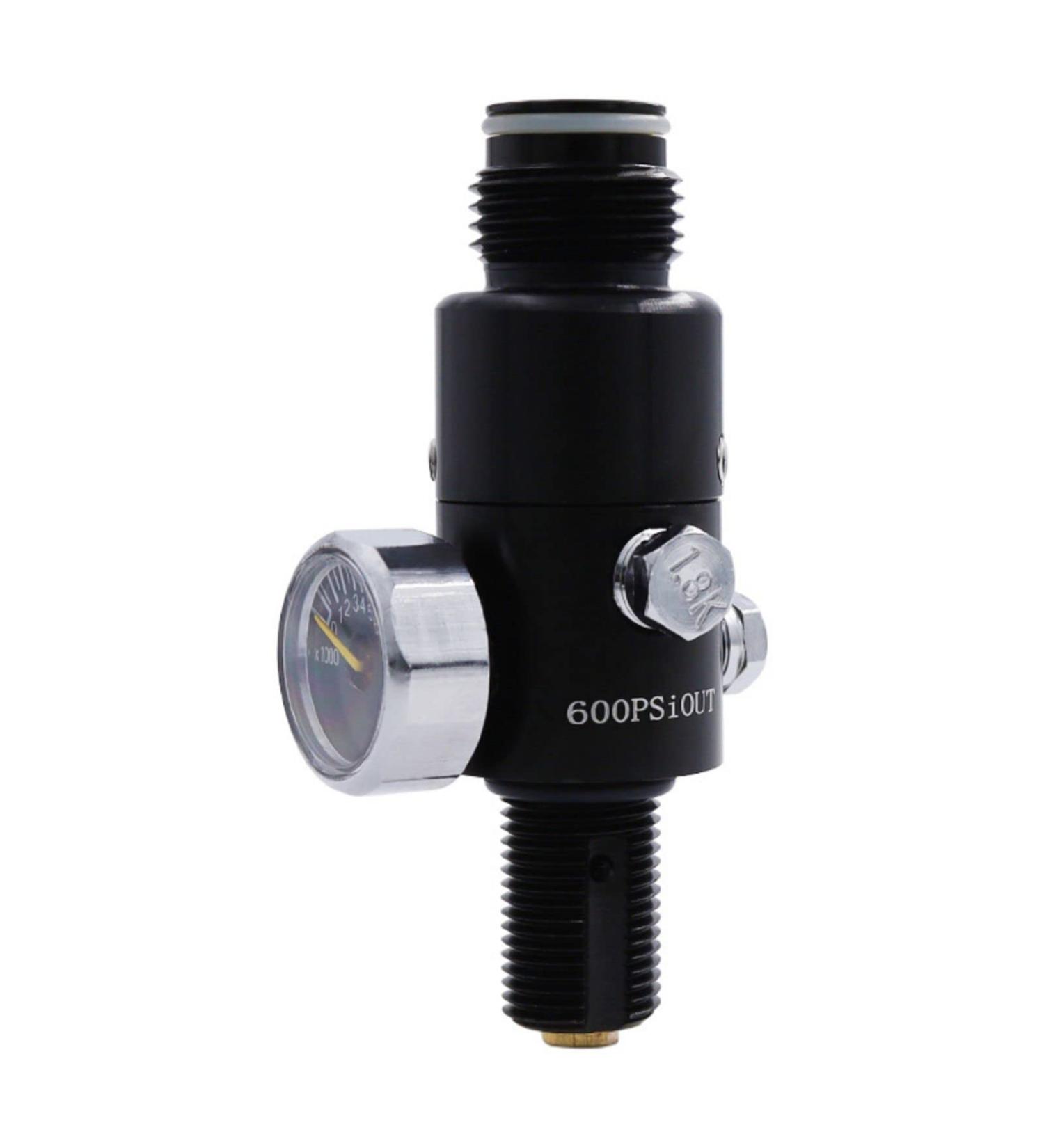 TUXING 4500 PSI Paintball Air Tank Regulator & Valve Gauge | Durable Aluminum Industrial Regulator (Inlet 4500psi, Outlet 2200psi) - Buy Online on SooperMarket.com