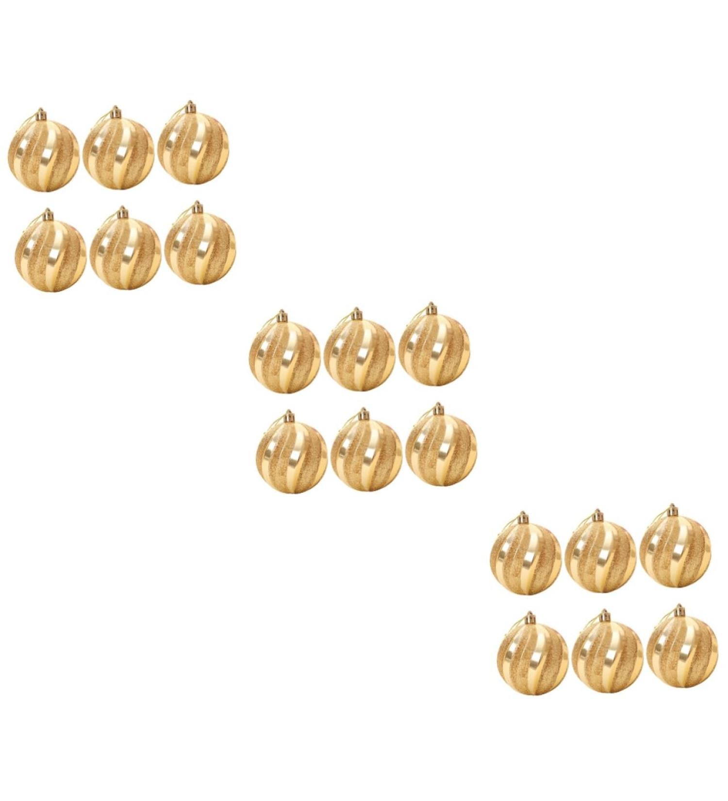 Cabilock 18 Pcs Christmas Hanging Balls Fillable Christmas Ornaments Christmas Ball Pendant Prom The Banner - Buy Online on SooperMarket.com