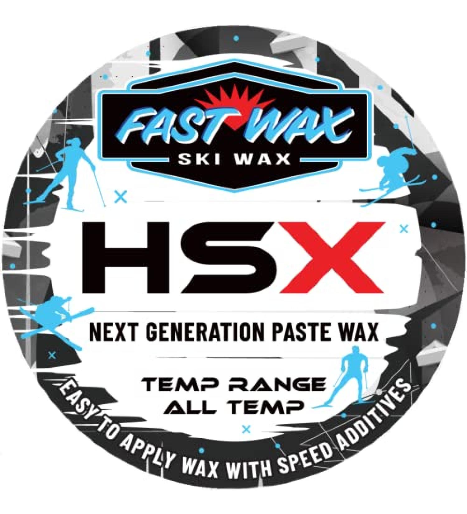 Fast Wax HSX 60g Non-Fluoro Pure Paraffin Paste Wax - Made in America - Buy Online on SooperMarket.com