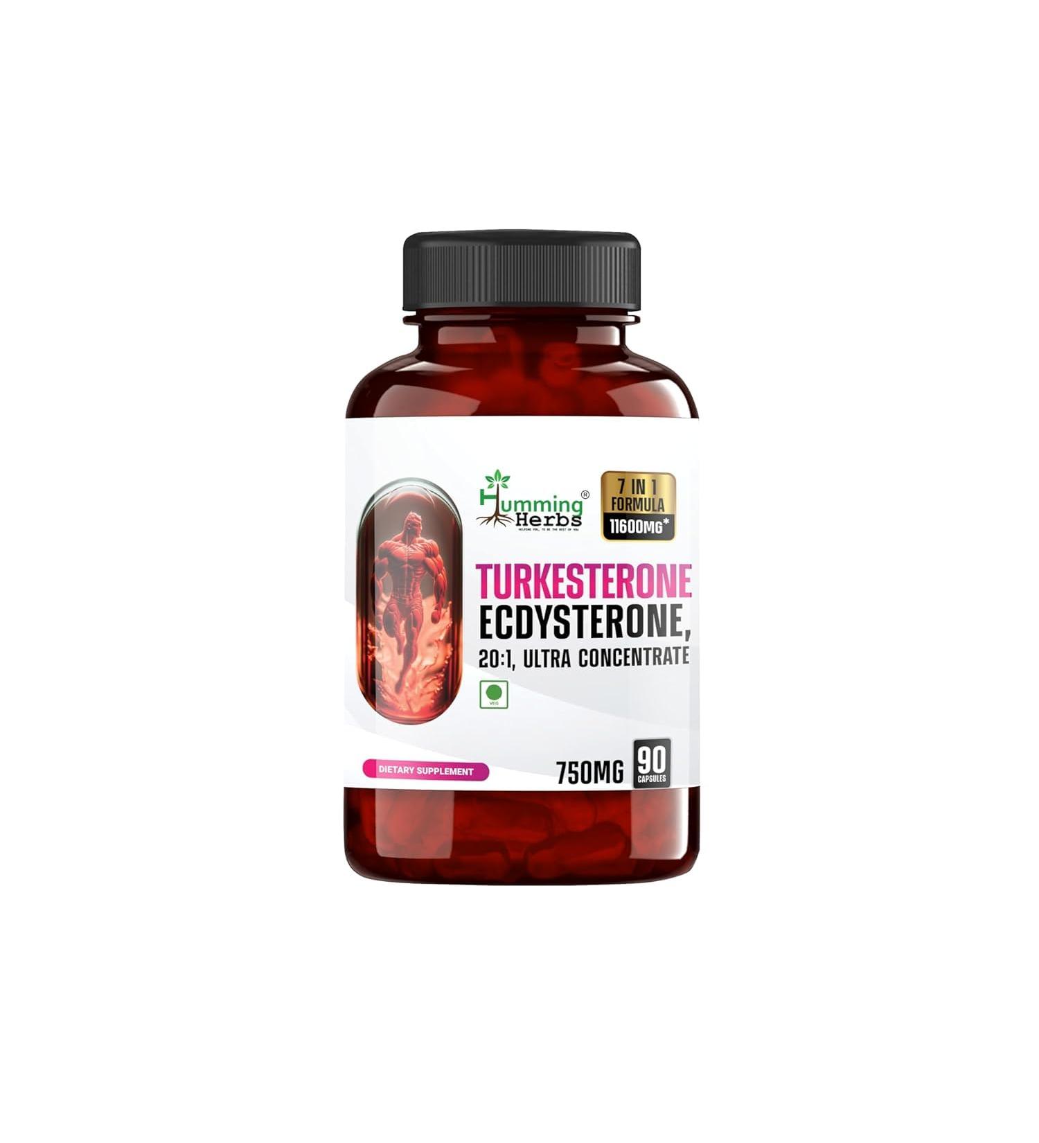 SS Turkesterone Muscle Building Supplement | Boost Muscle Growth Memory Support - 90 Capsules - Buy Online on SooperMarket.com