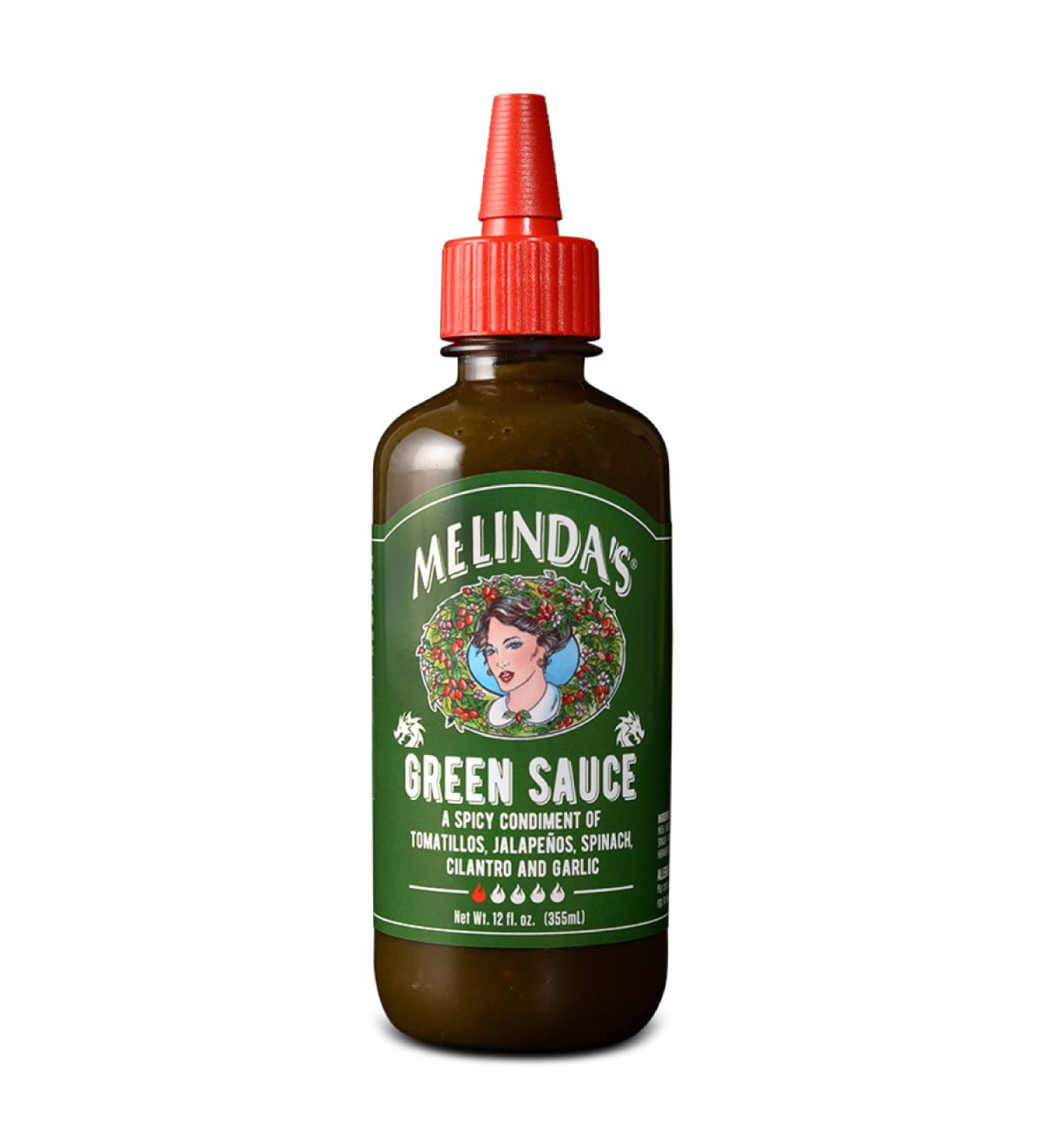 Melinda's Green Sauce Spicy Tomato Jalapeno 355ml - Buy Online on SooperMarket.com