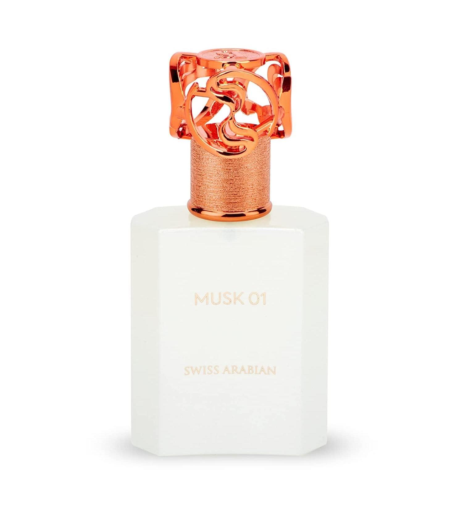 Musk 01 - Arabian Perfumes for Women and Men - Long Lasting Perfume - Spicy Floral Musk Perfume - Seductive Signature Aroma - 1.7 oz - Buy Online on SooperMarket.com