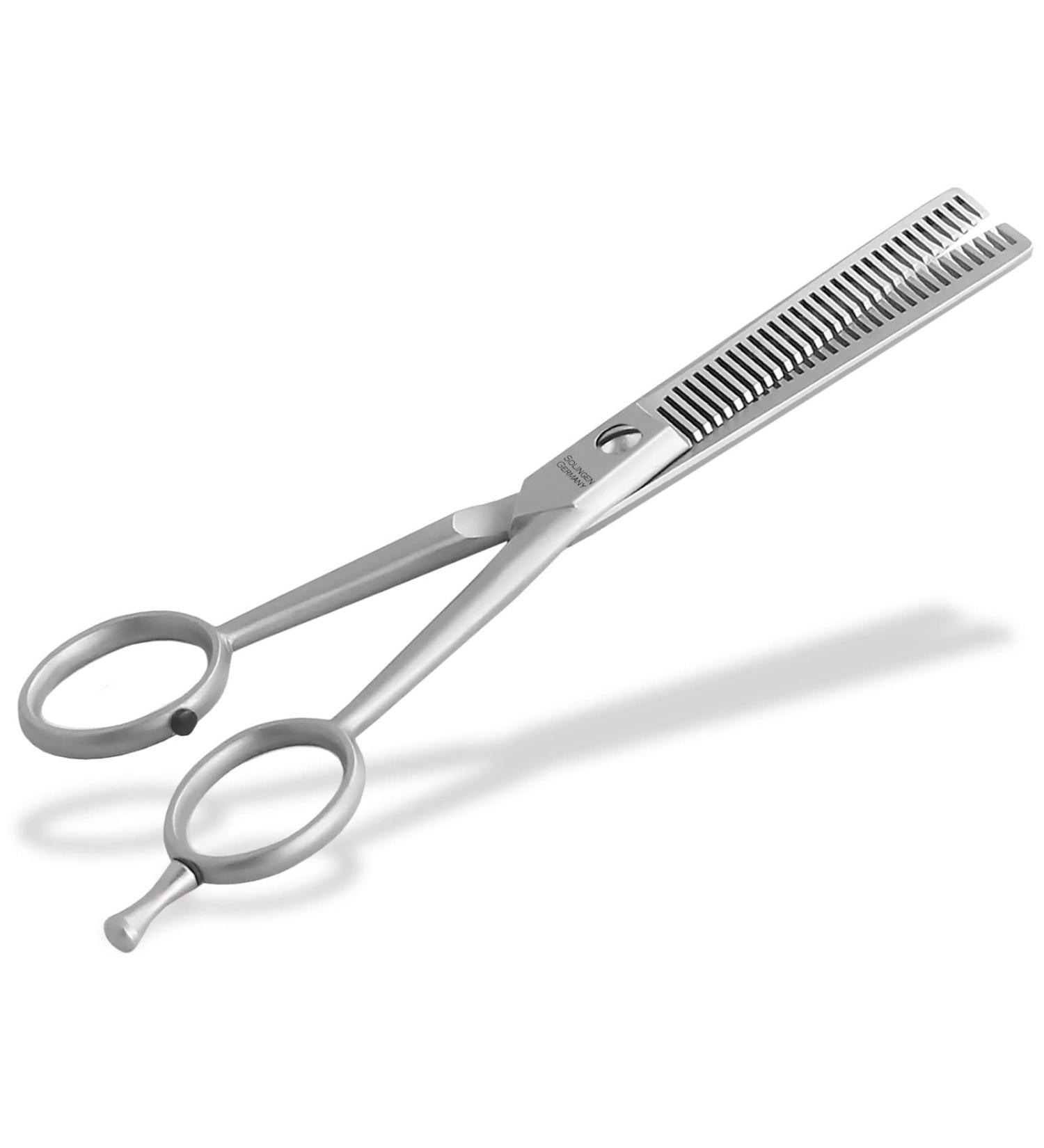 Premium Solingen Effilier Scissors for Dogs & Cats - Thinning Fur Scissors Made in Germany | 15.24 cm Sharp Cut - Buy Online on SooperMarket.com