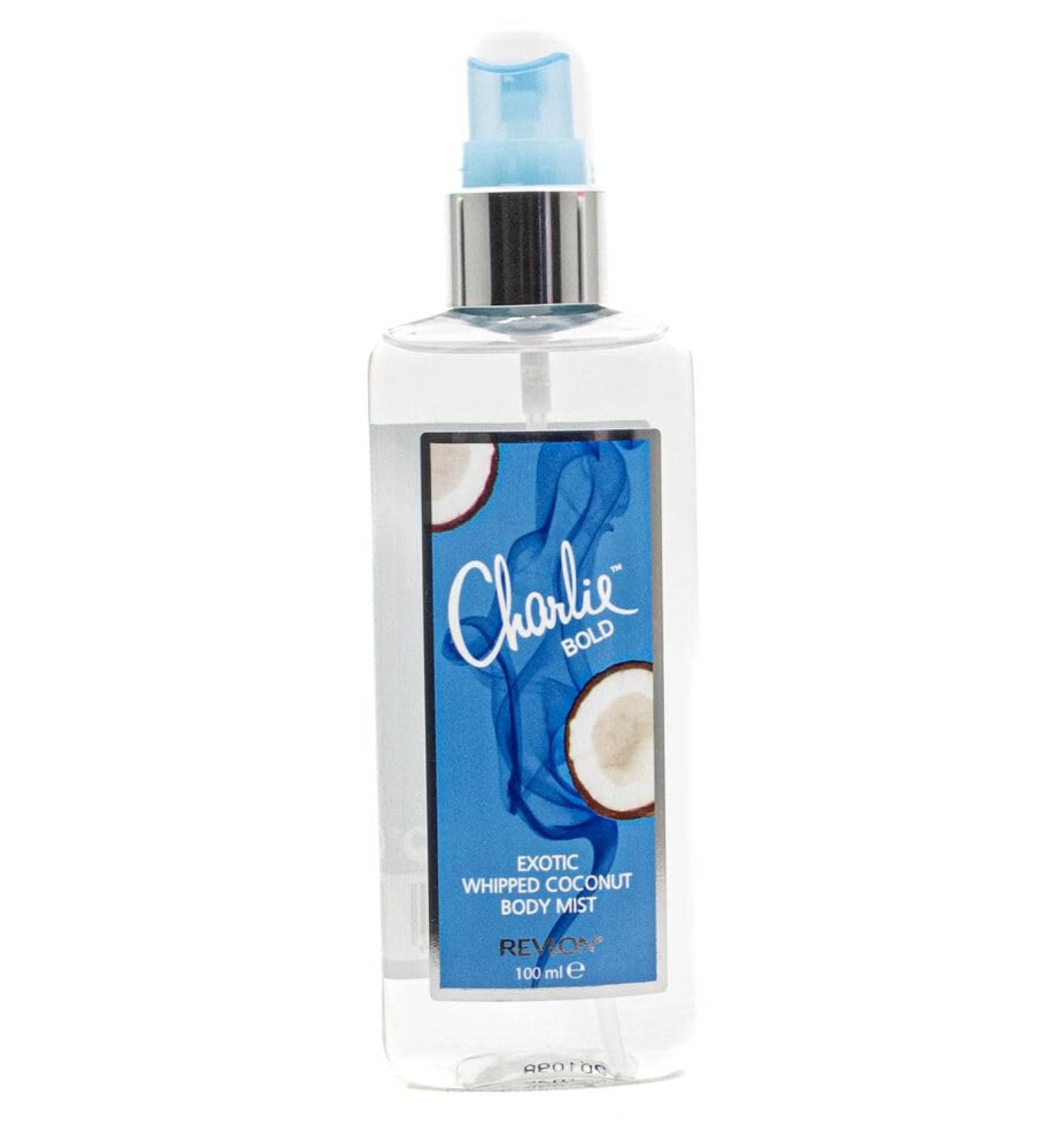 Revlon Charlie Bold Exotic Whipped Coconut Body Mist 3.3 Oz