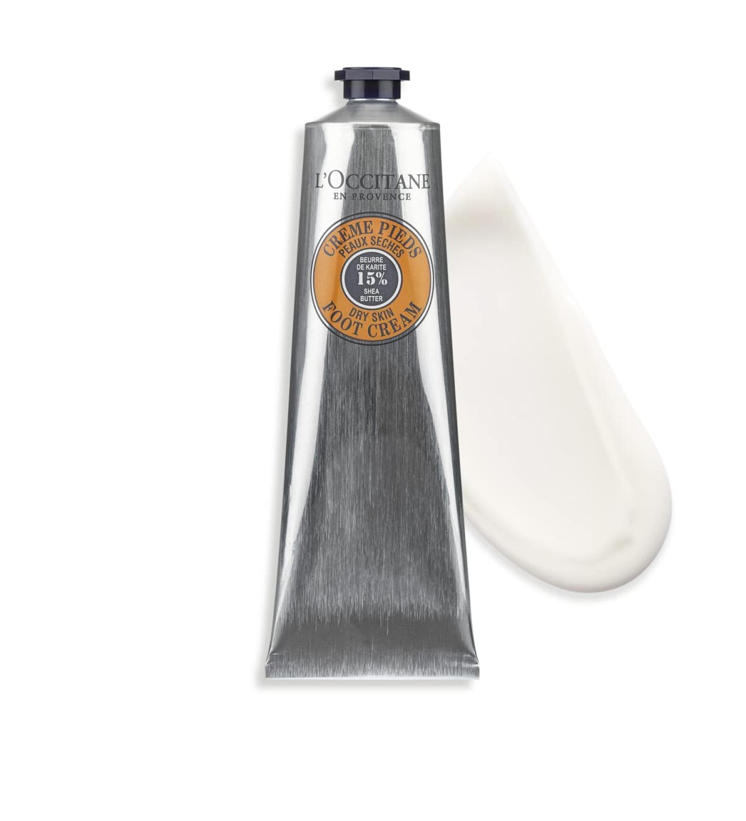 L'OCCITANE Shea Butter Foot Cream 150ml | Moisturizing Foot Cream for All Skin Types - Buy Online on SooperMarket.com
