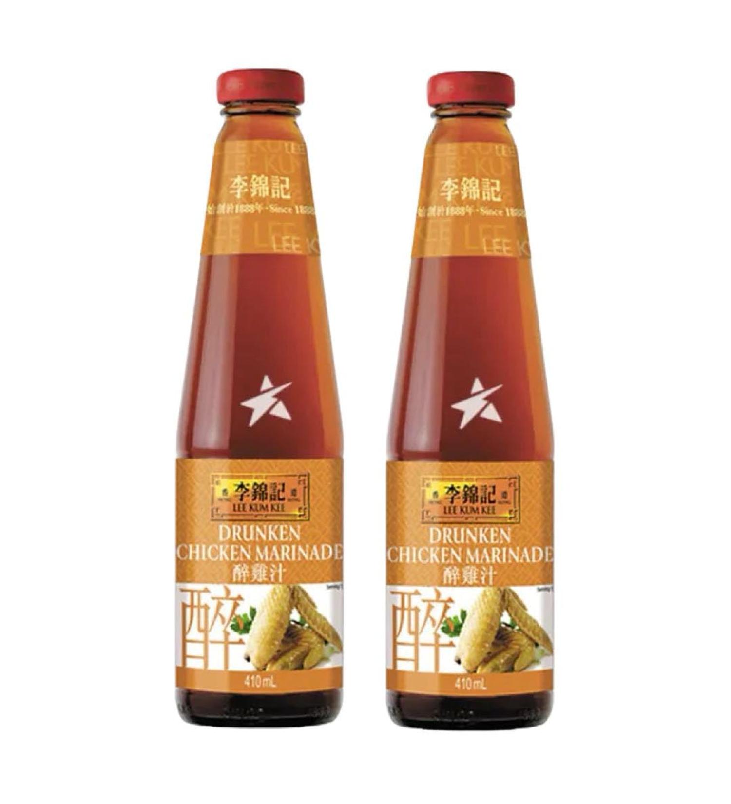 Lee Kum Kee Drunken Chicken Marinade Sauce 410ml (2 Packs) VEGAN  - Buy Online on SooperMarket.com