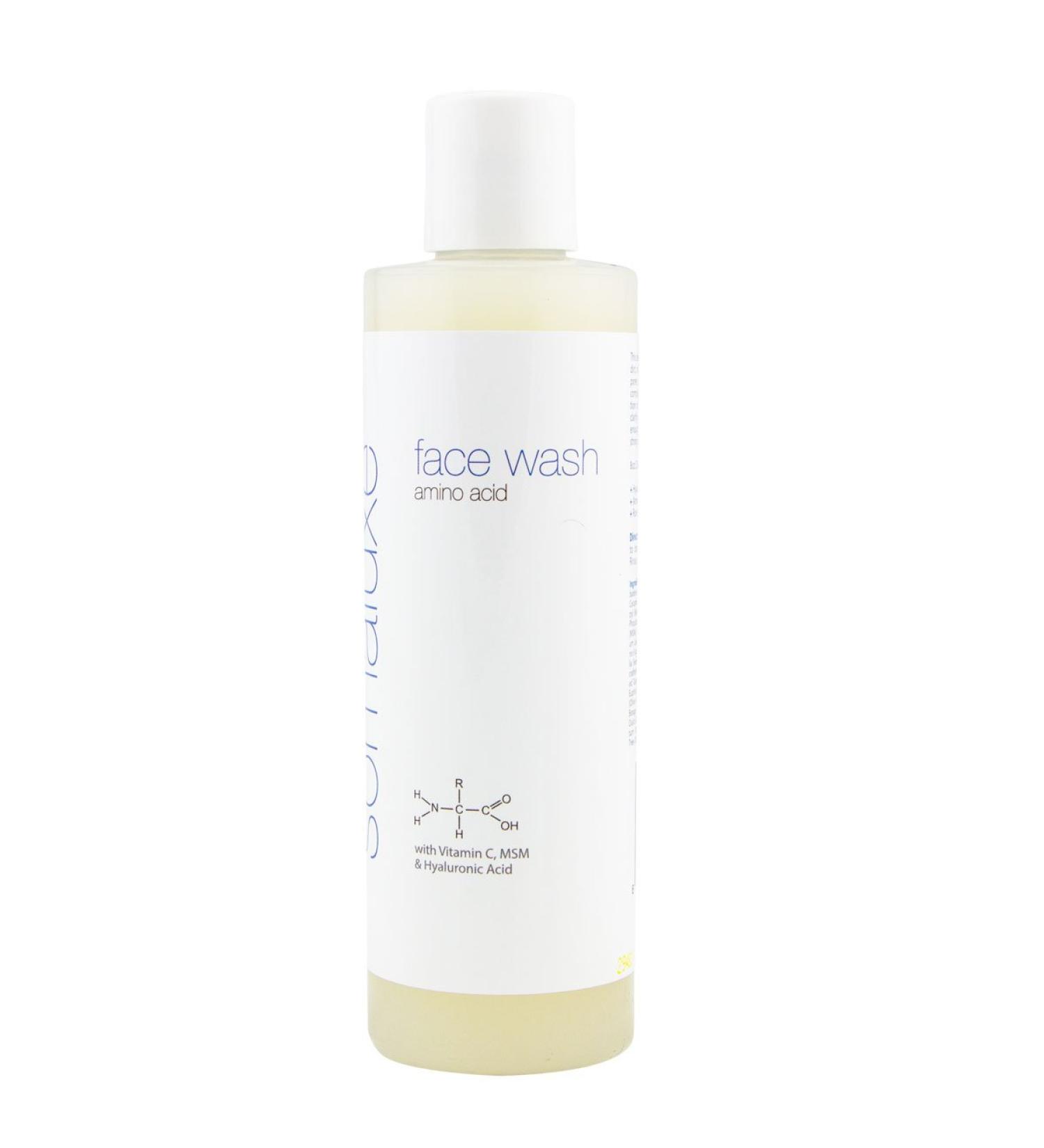 Somaluxe Hyaluronic & Amino Acid Face Wash with Vitamin C - 8oz | Hydrating Cleanser for Glowing Skin | International Shipping - Buy Online on SooperMarket.com