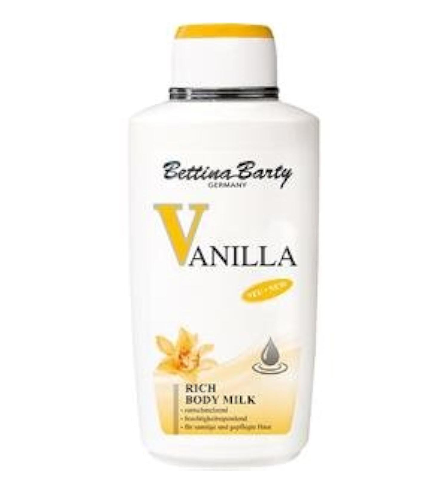 Bettina Barty Vanilla Hand & Body Lotion 500ml - Nourishing Moisturizer for Soft Skin | International Shipping Available - Buy Online on SooperMarket.com