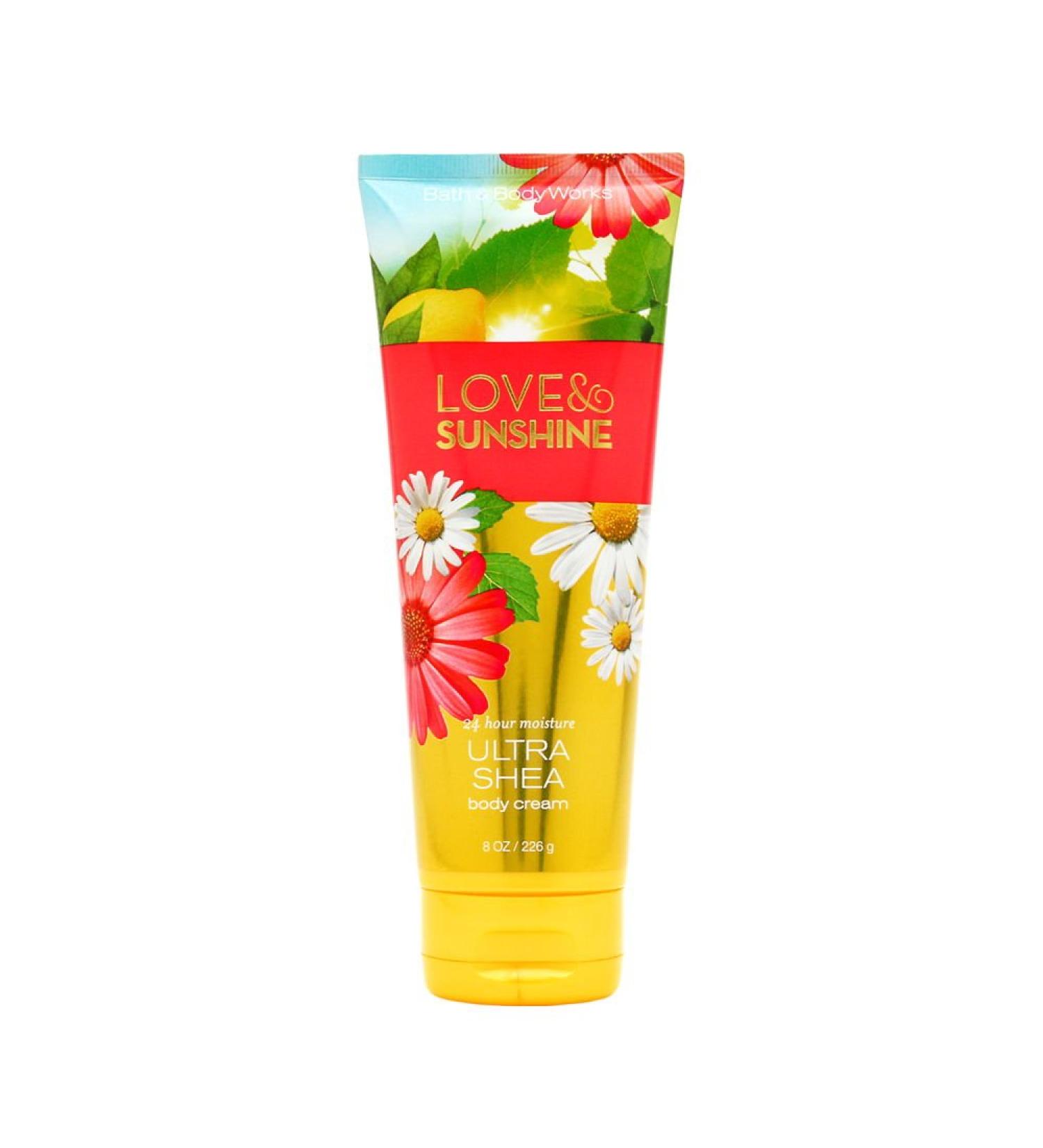 Bath & Body Works  Love and Sunshine  Ultra Shea Body Cream