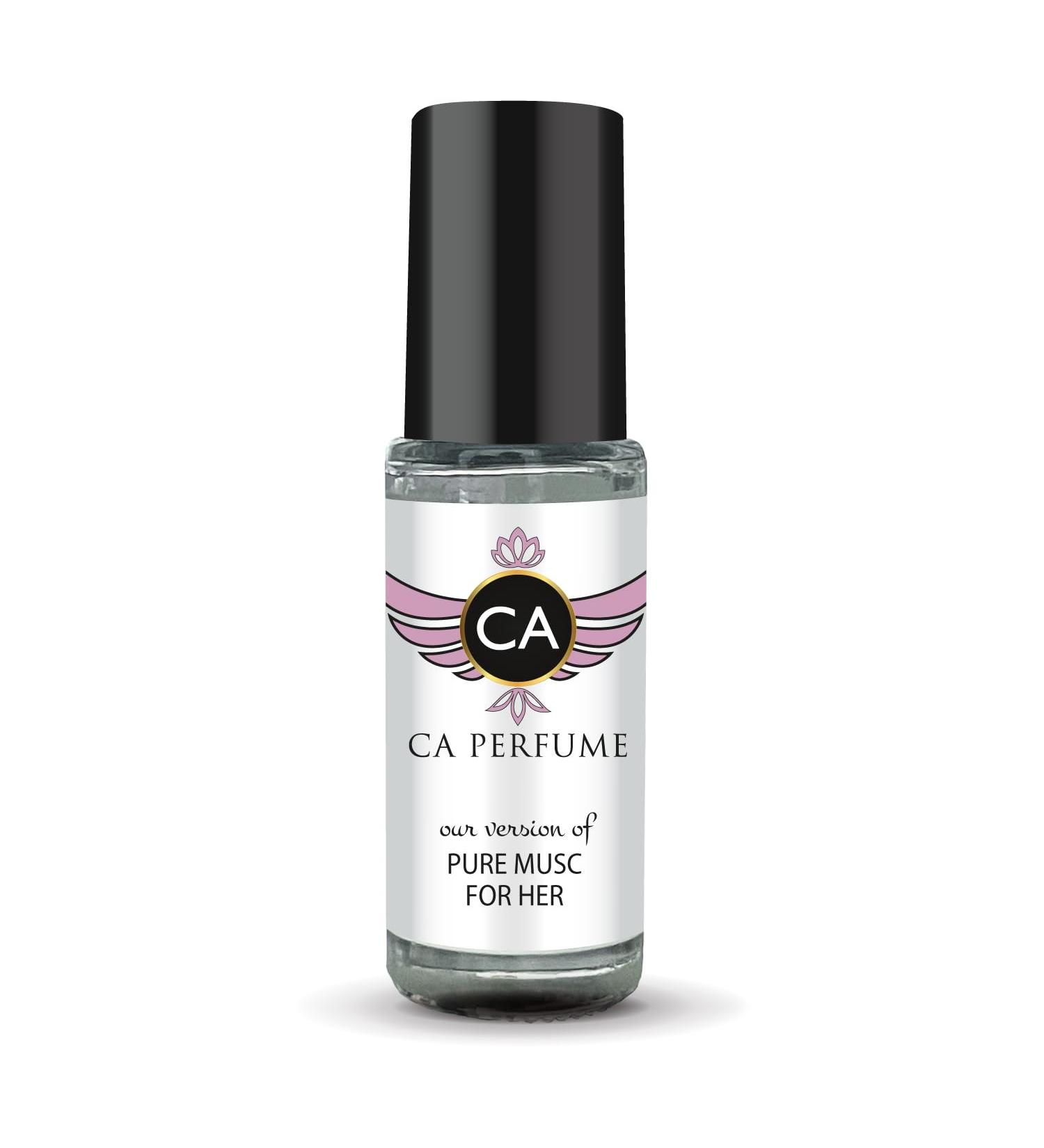 CA Perfume Impression of Pure Musc For Her For Women Replica Fragrance Body Oil Dupes Alcohol-Free Essential Aromatherapy Sample Travel Size Concentrated Long Lasting Attar Roll-On 0.14 Fl Oz/4ml-X1 - Buy Online on SooperMarket.com