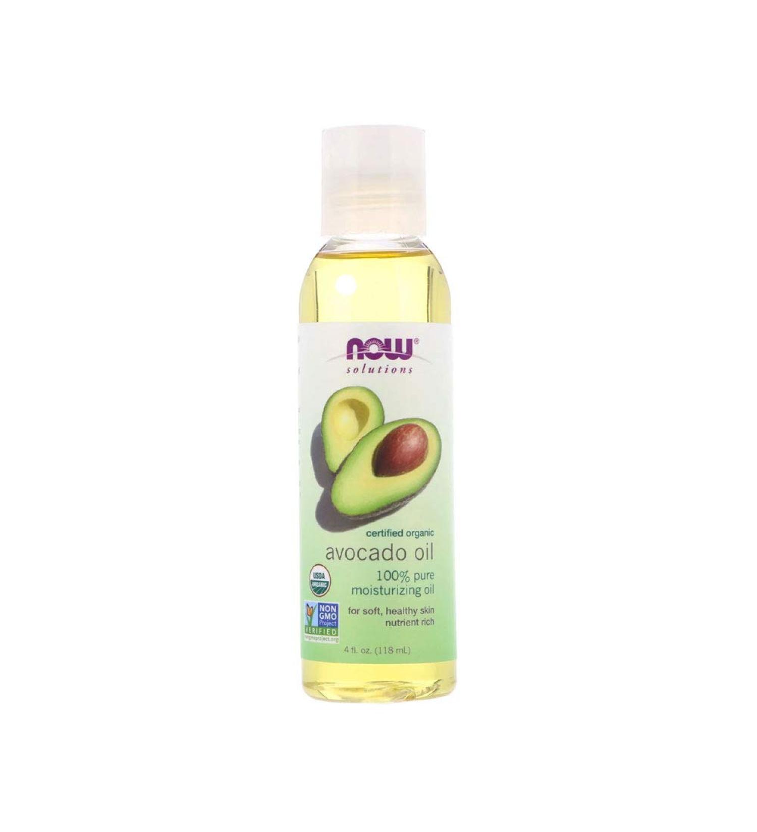 Now Foods Organic Avocado Oil 4 fl oz - Pure, Cold-Pressed & Nutrient-Rich - Buy Online on SooperMarket.com