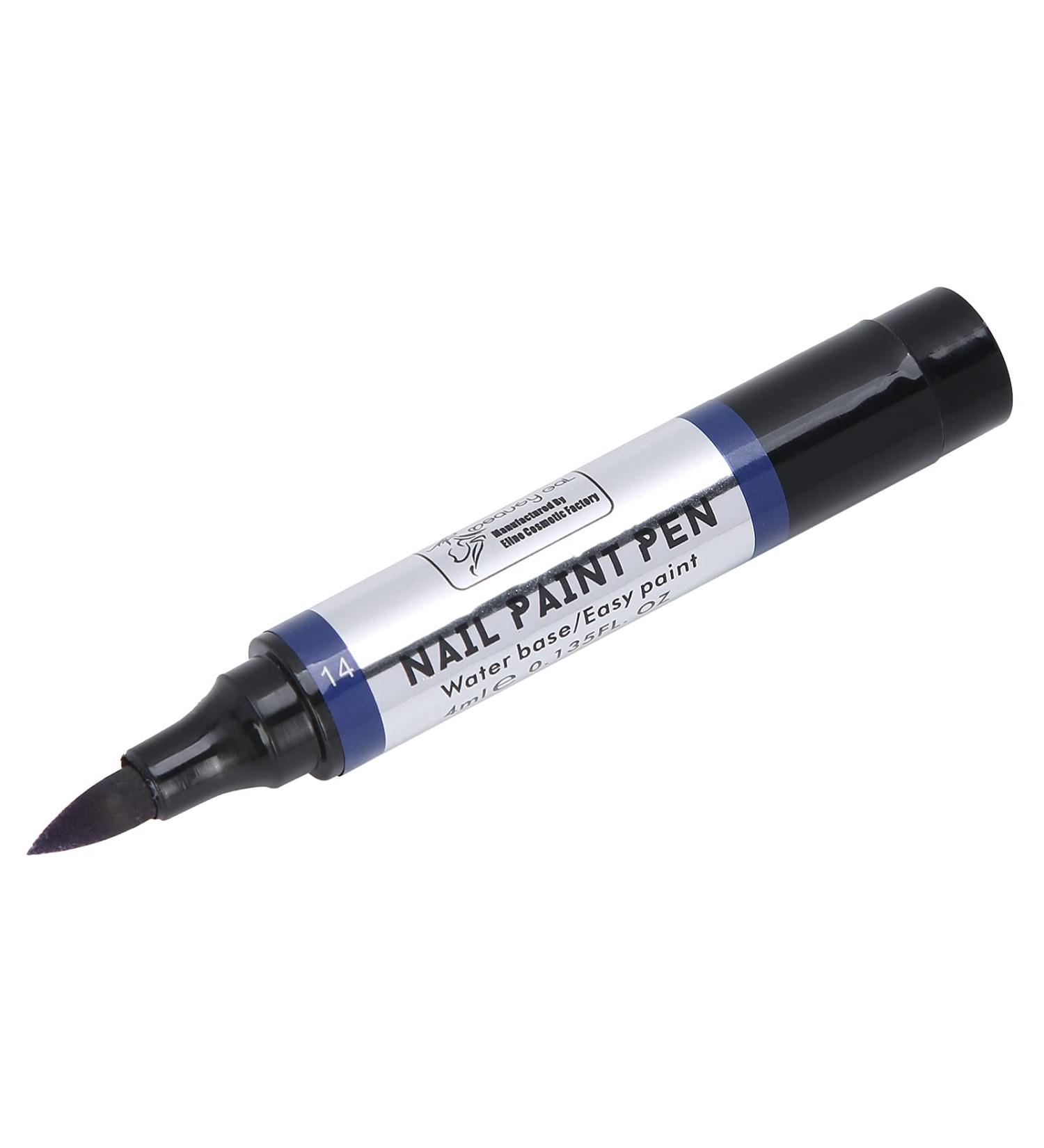 Nail Polish Pen Safe Nail Art Polish Pen Reliable for Manicurist for Nail Salons(14) - Buy Online on SooperMarket.com